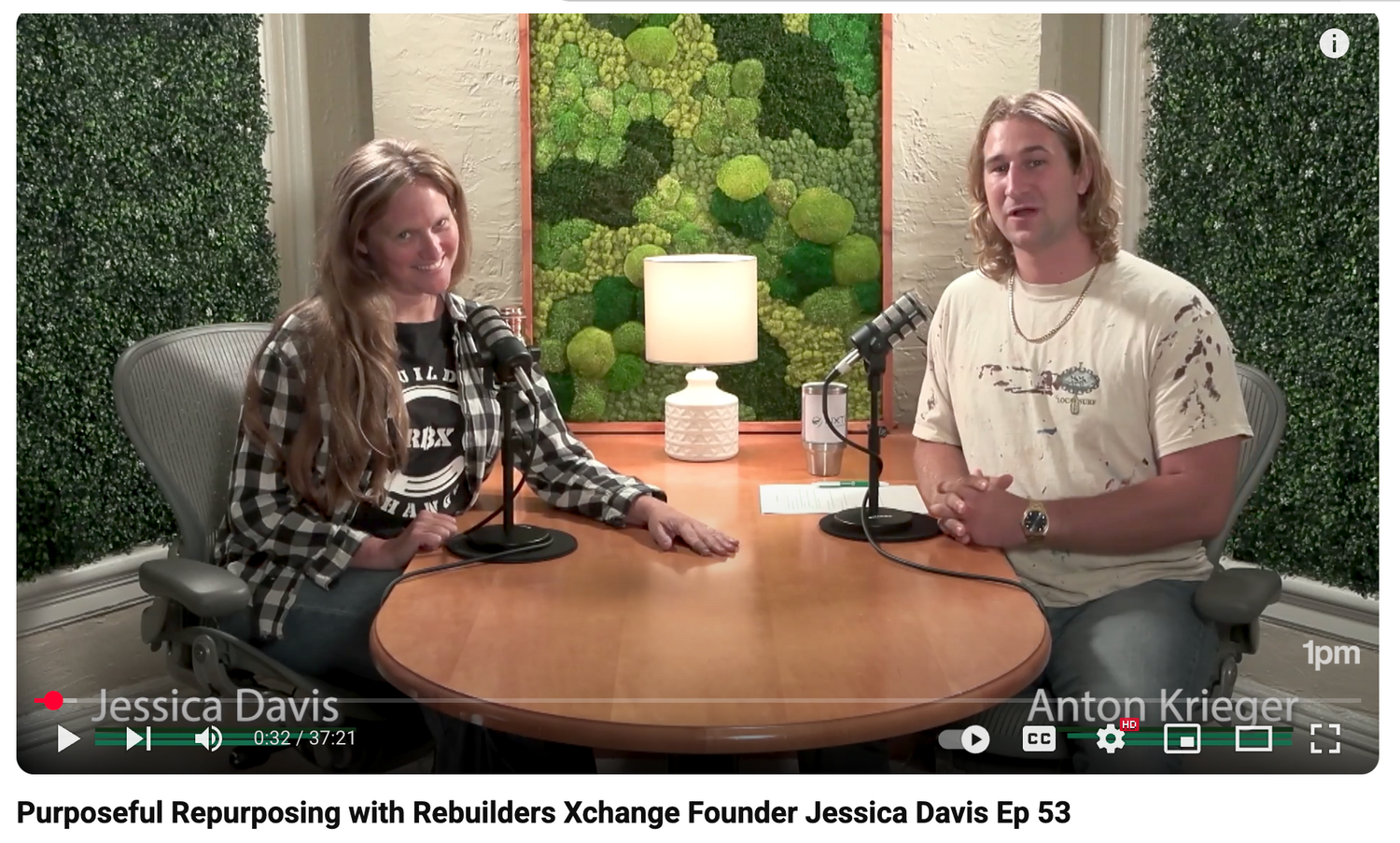 Purposeful Repurposing with Rebuilders Xchange Founder Jessica Davis Ep 53