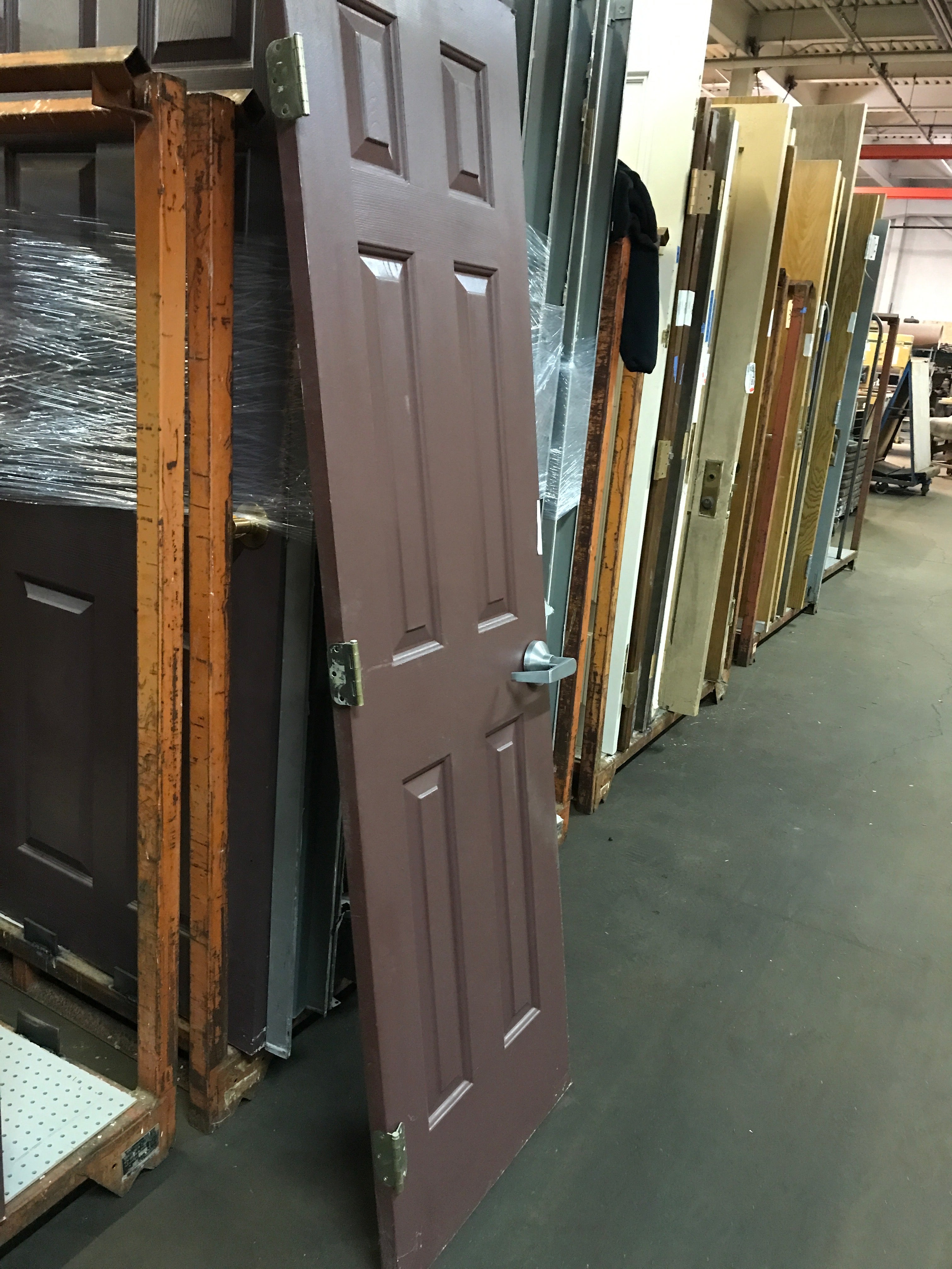 Door with Metal Jamb R/O 34"