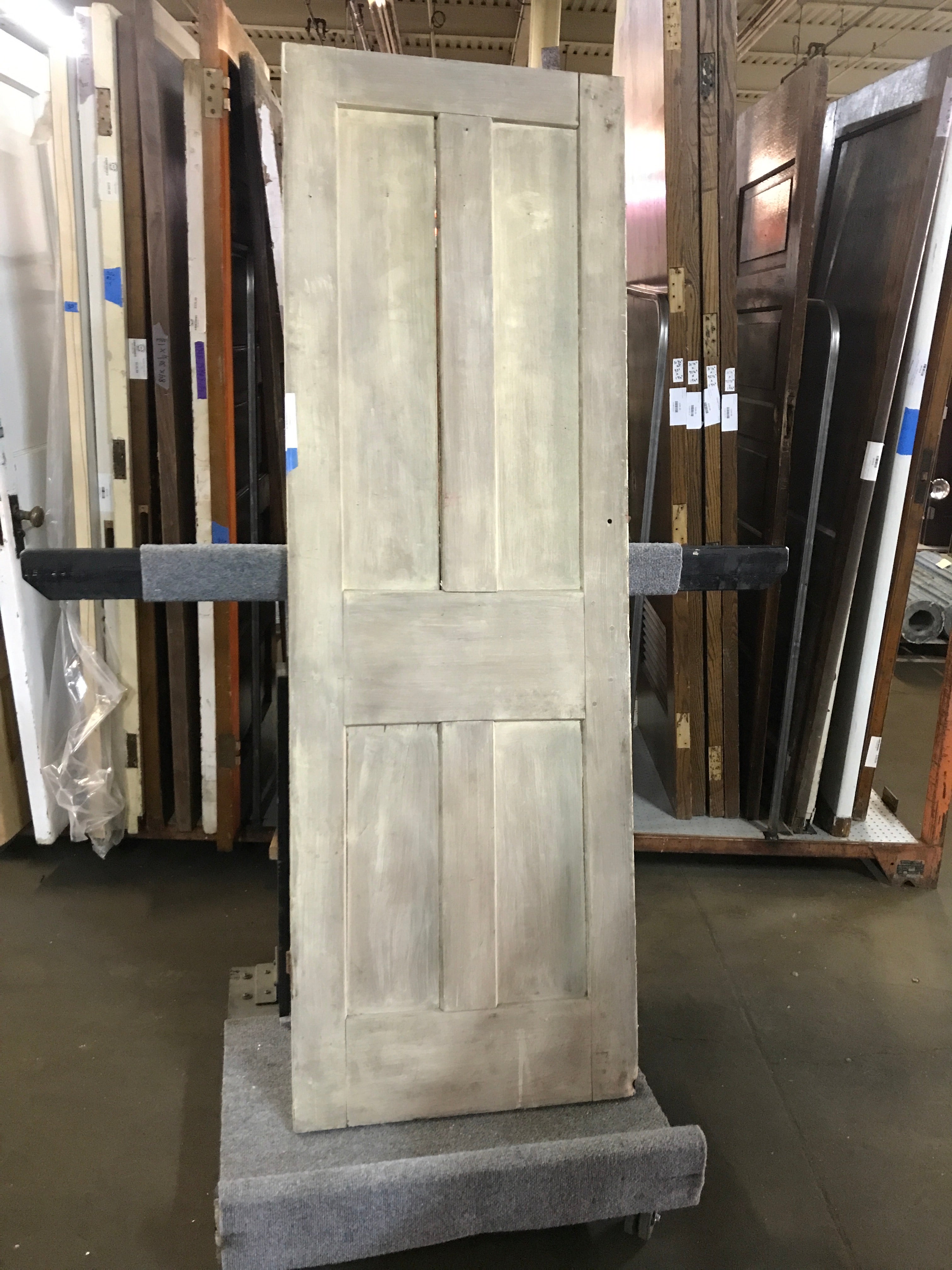 Salvaged Door 4 panel 25 3/4" x 77 3/4" x 1 3/8"