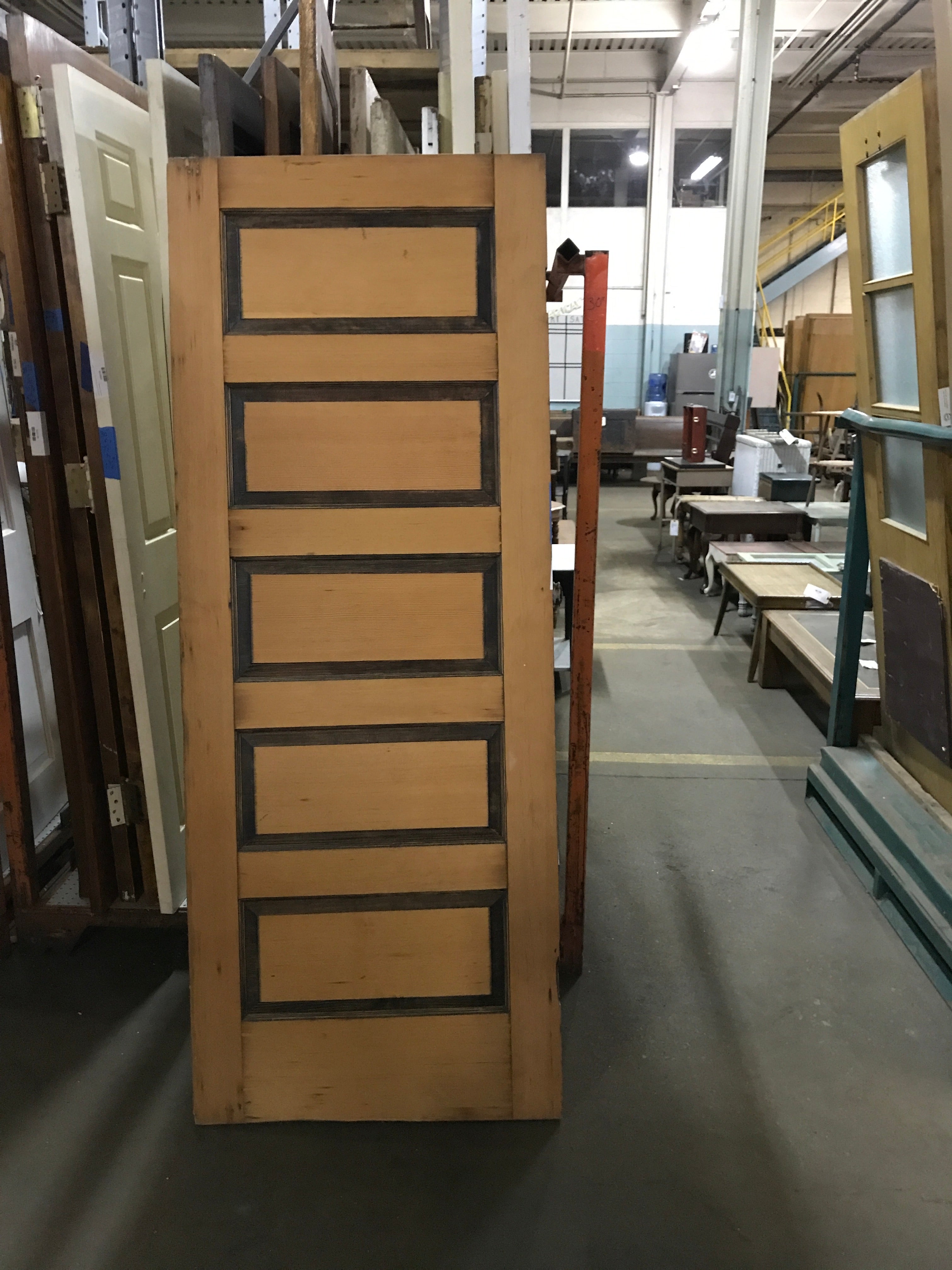 Five Panel Wood Door 30"
