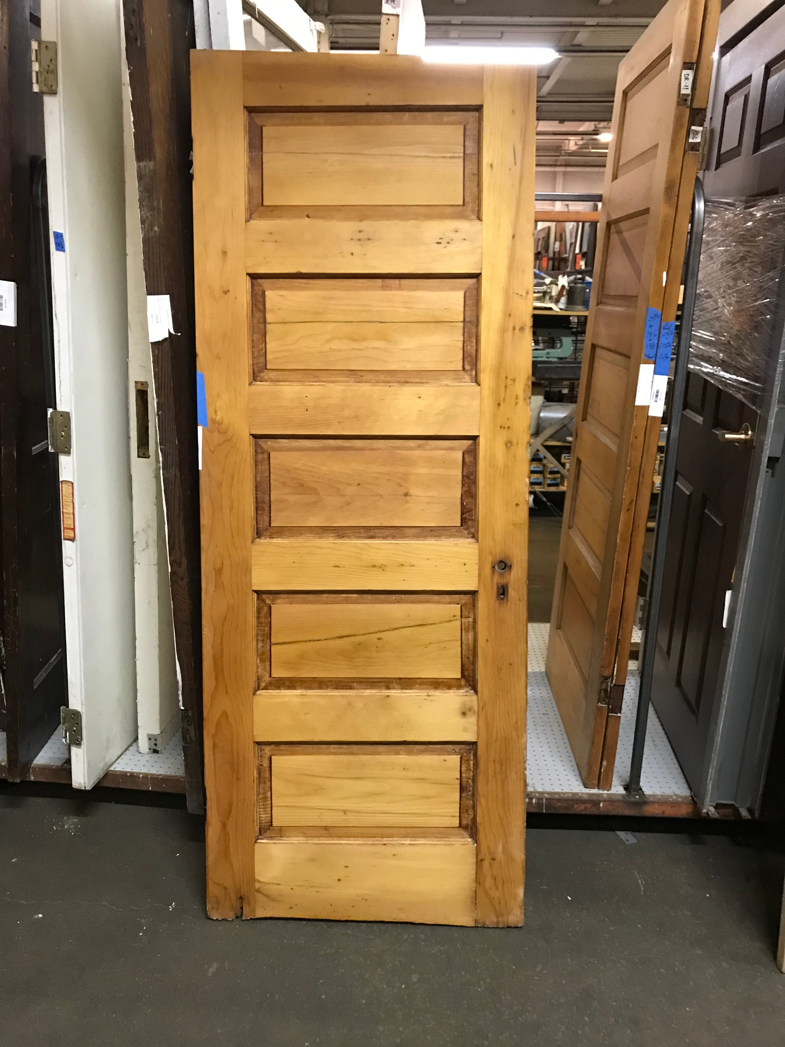 Five Panel Wood Door 29 3/4"
