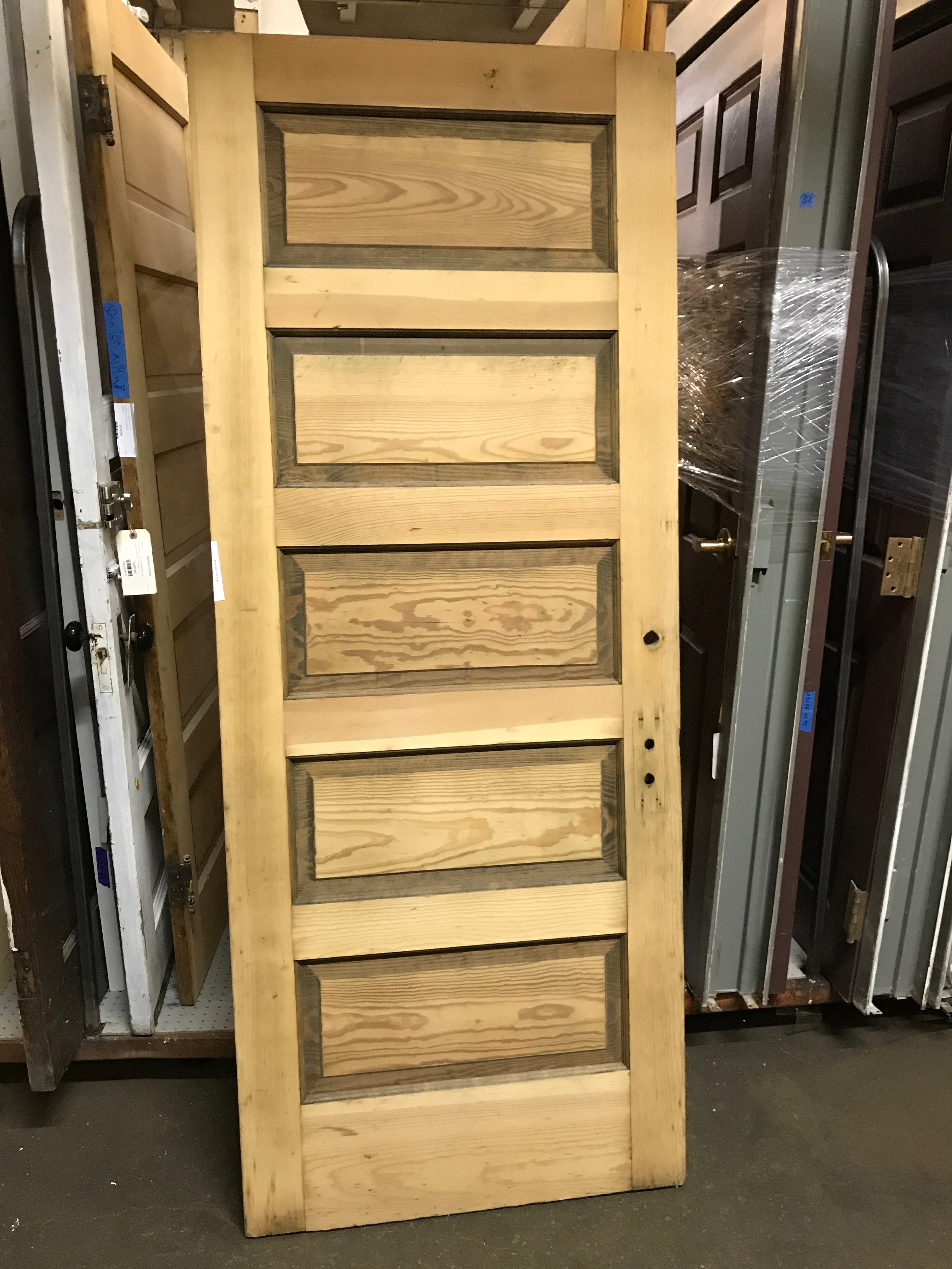 Five Panel Wood Door 31 3/4"
