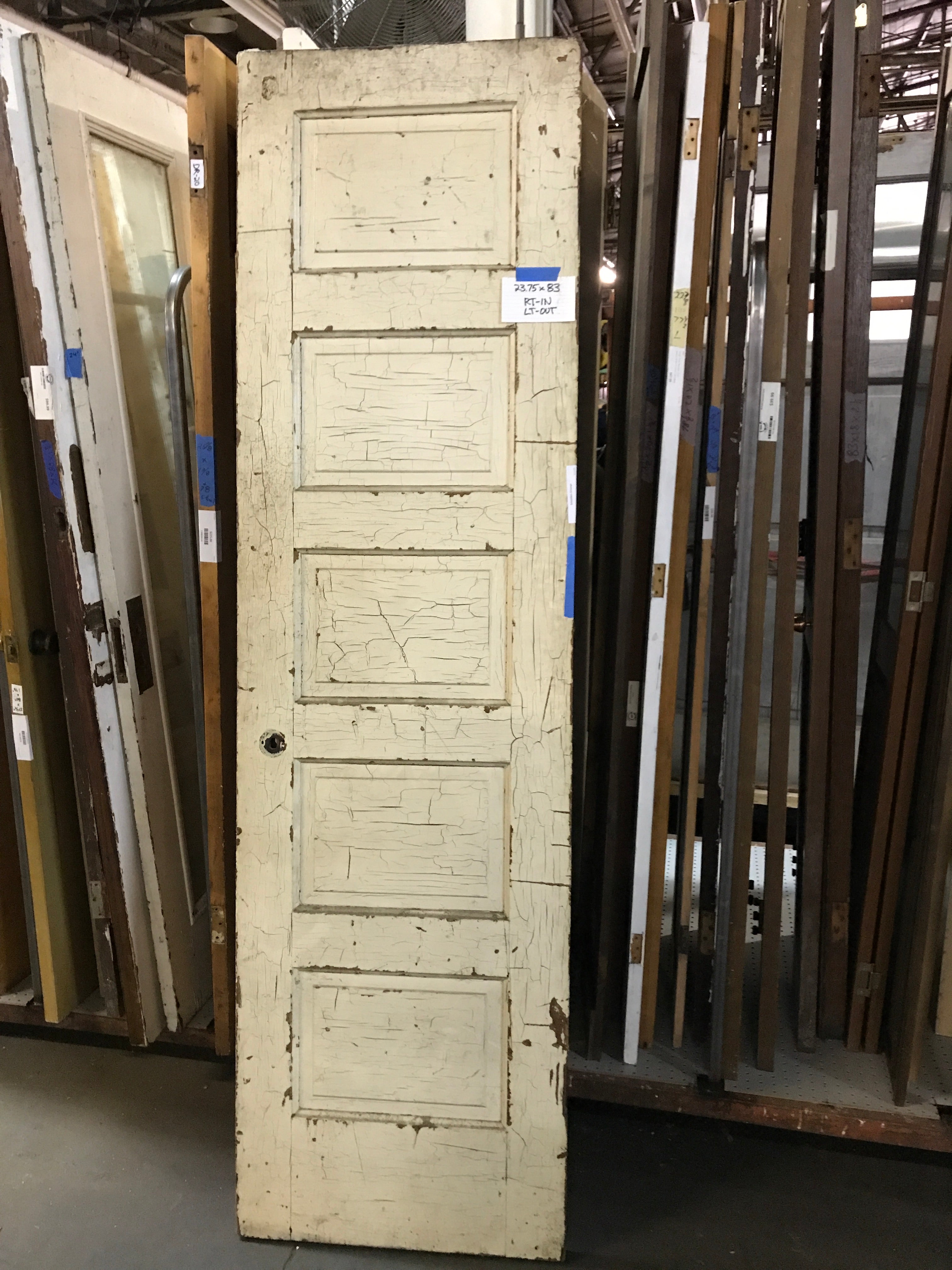 Five Panel Wood Door 23 5/8"