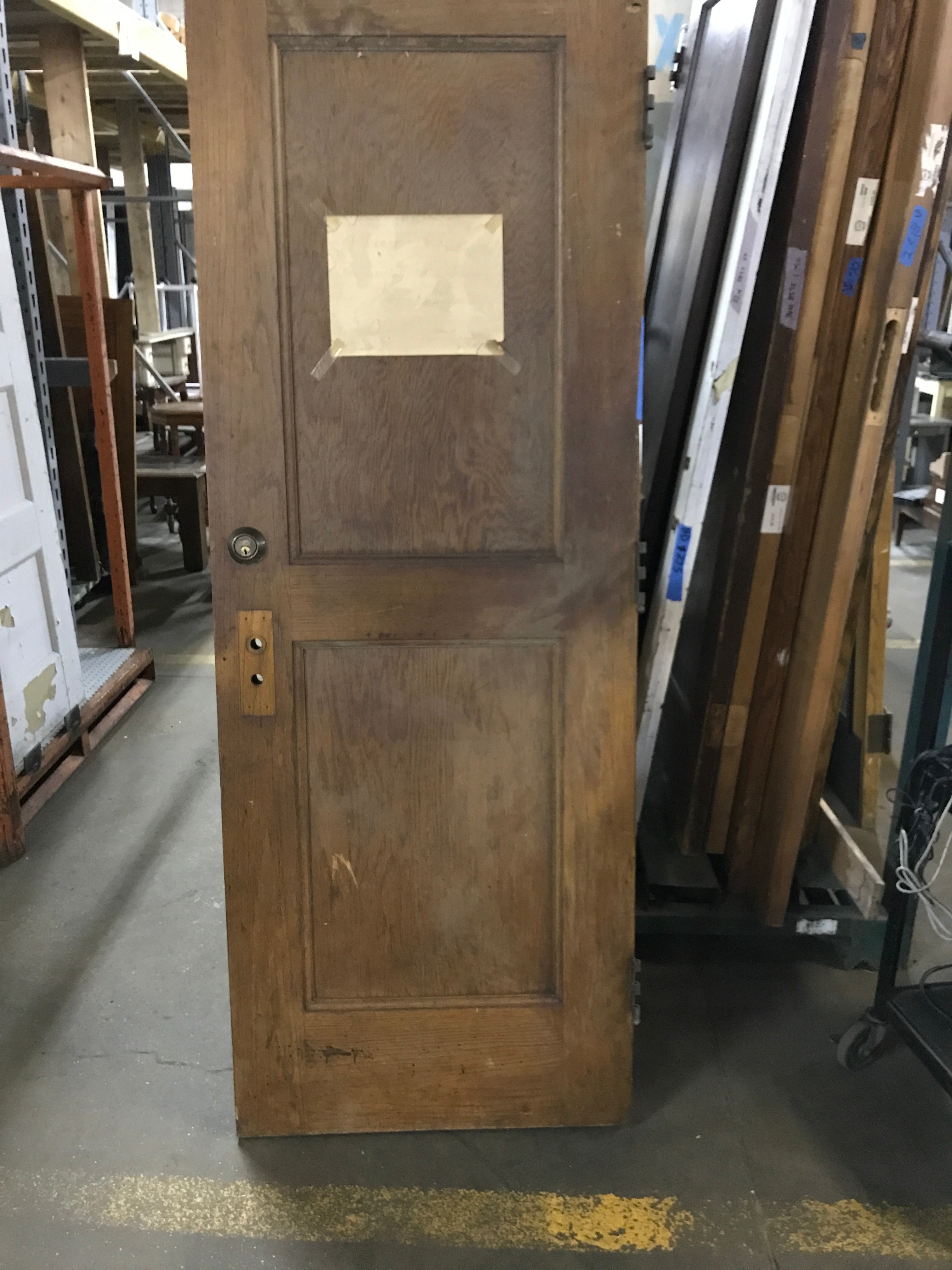 Exterior Two Panel Door 27 7/8"