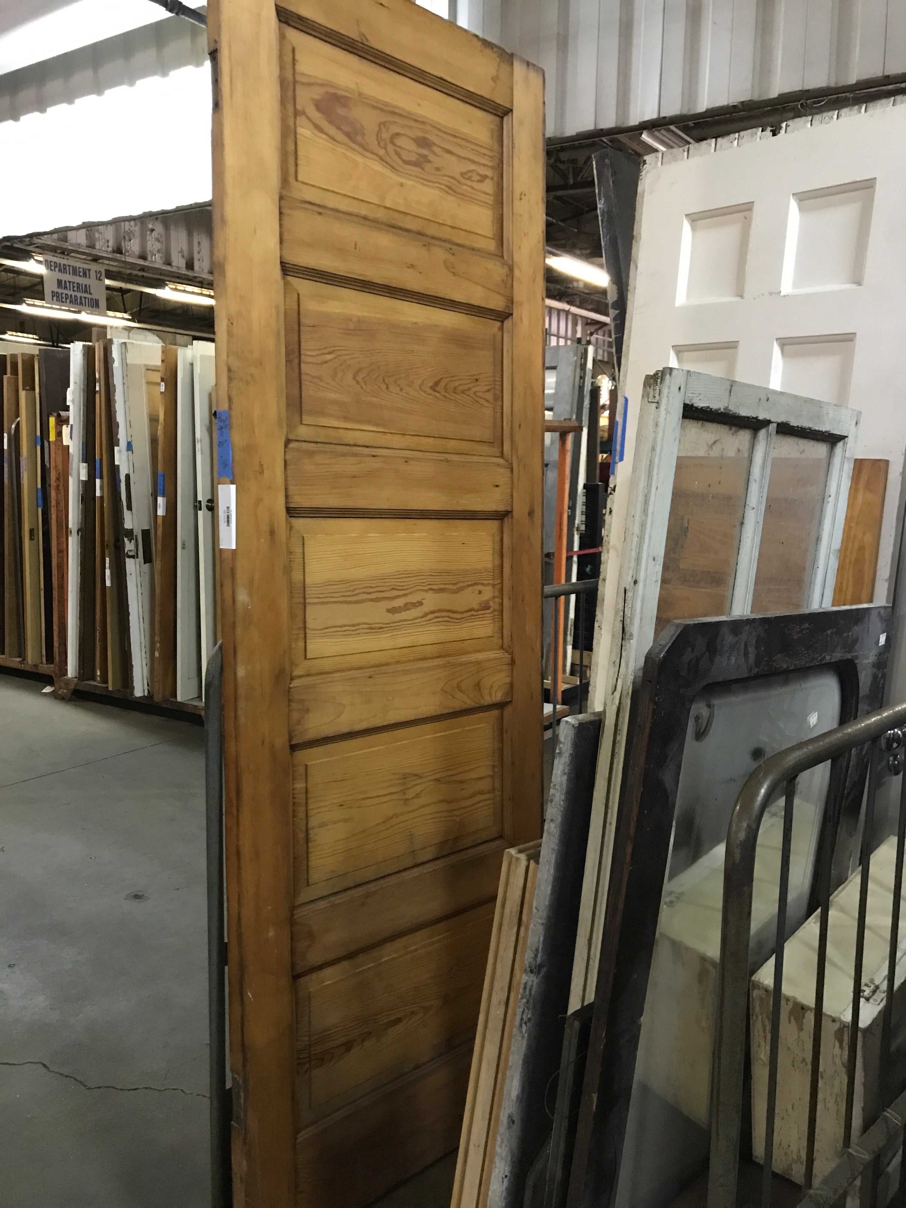 Five Panel Wood Door 29 3/4"