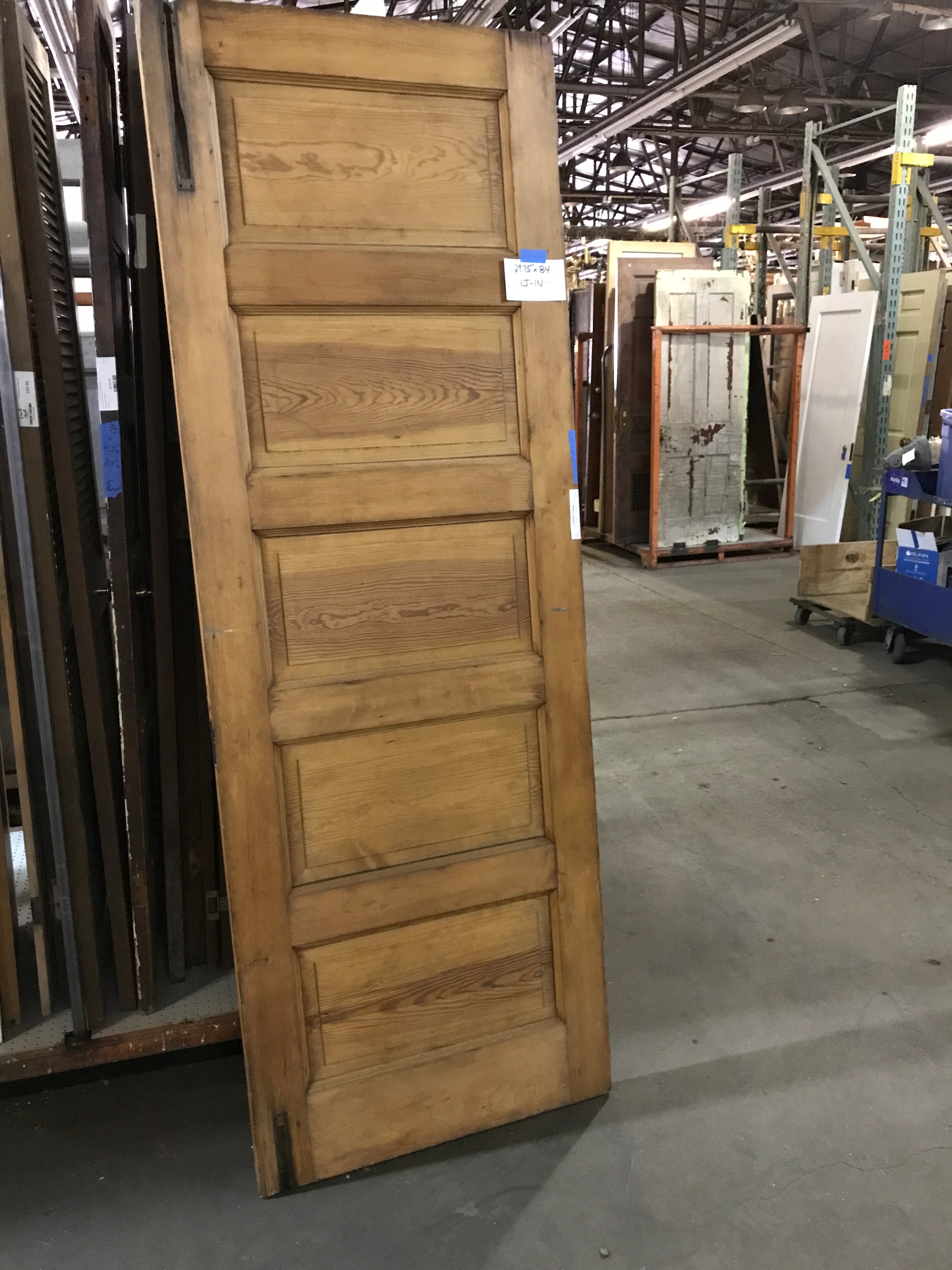 Five Panel Wood Door 29 3/4"