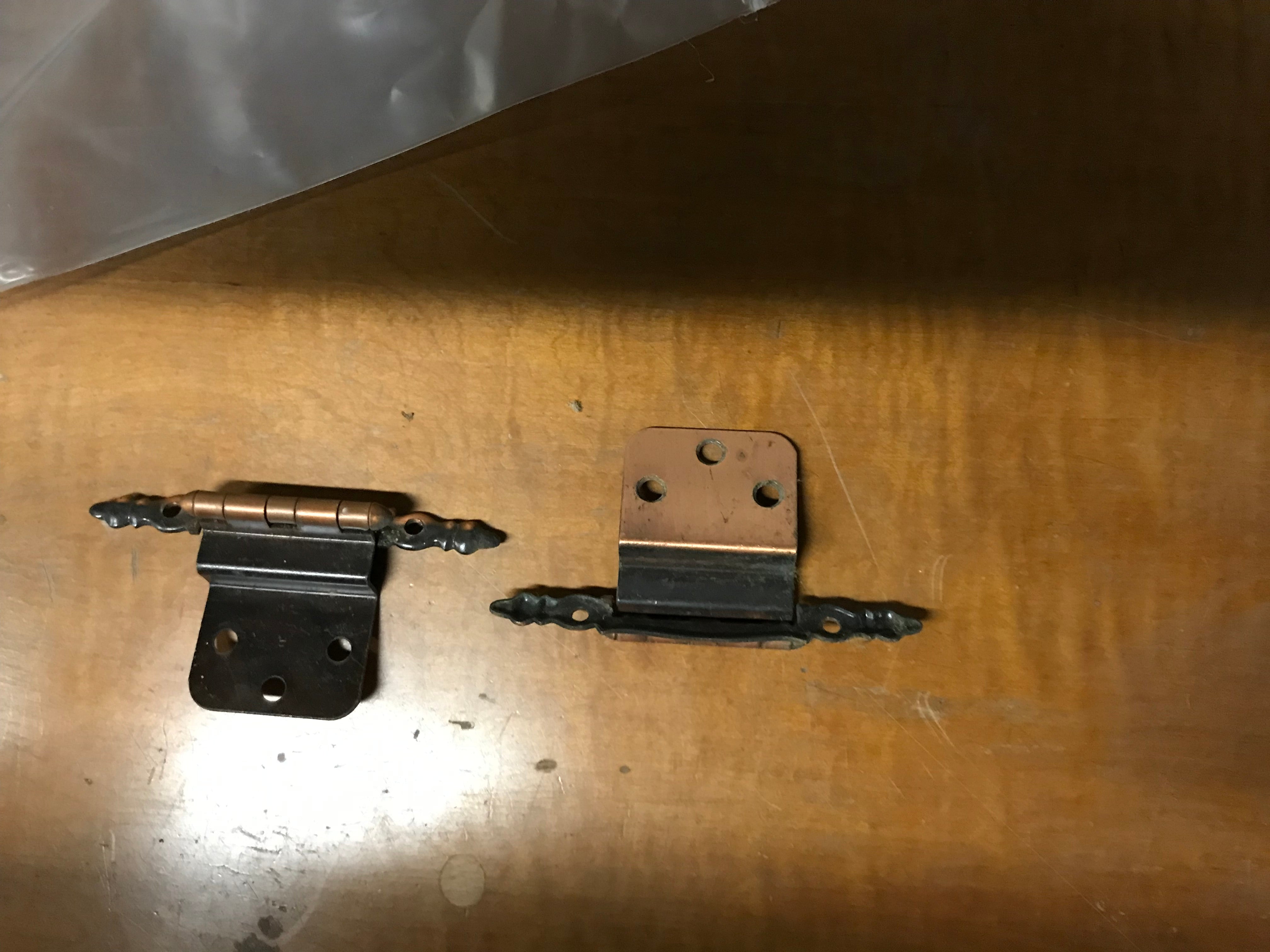 Set of 8 Cabinet Door Hinges