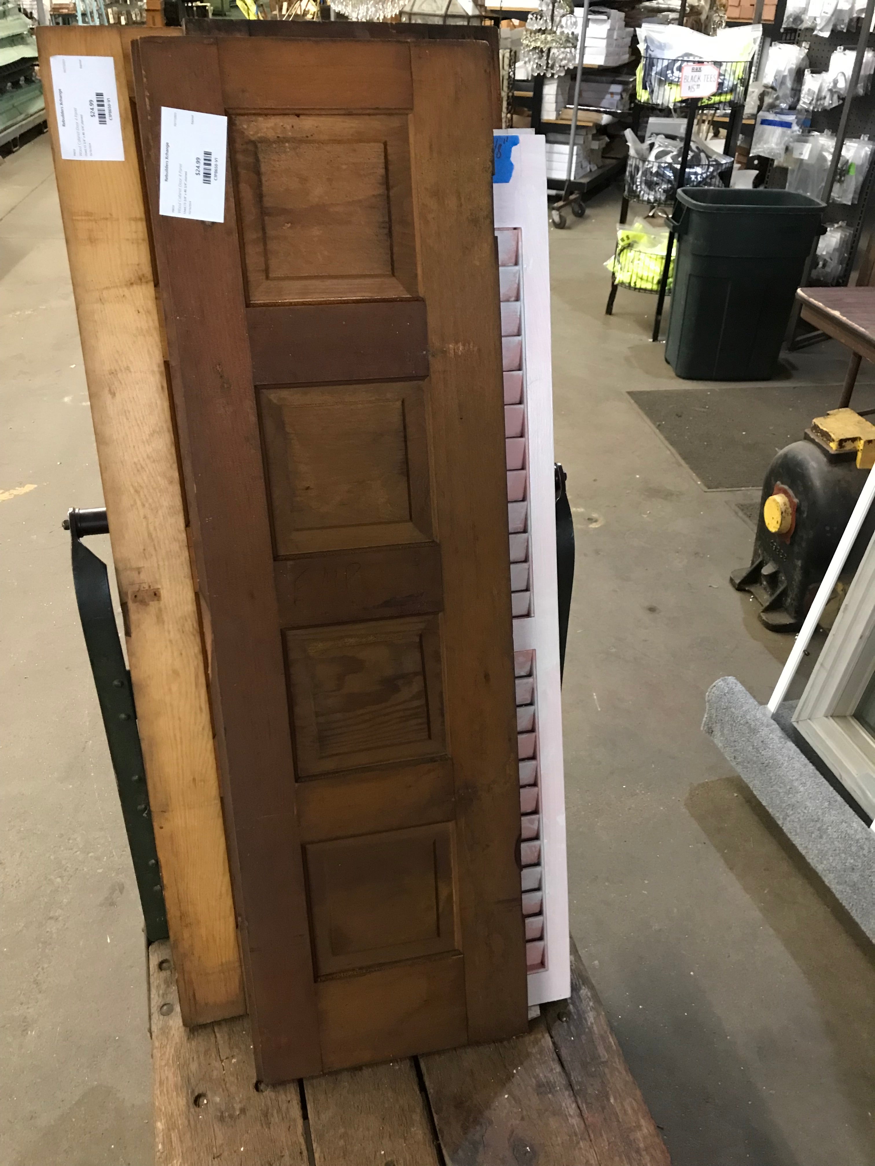 Wood Cabinet Door 4 Panel
