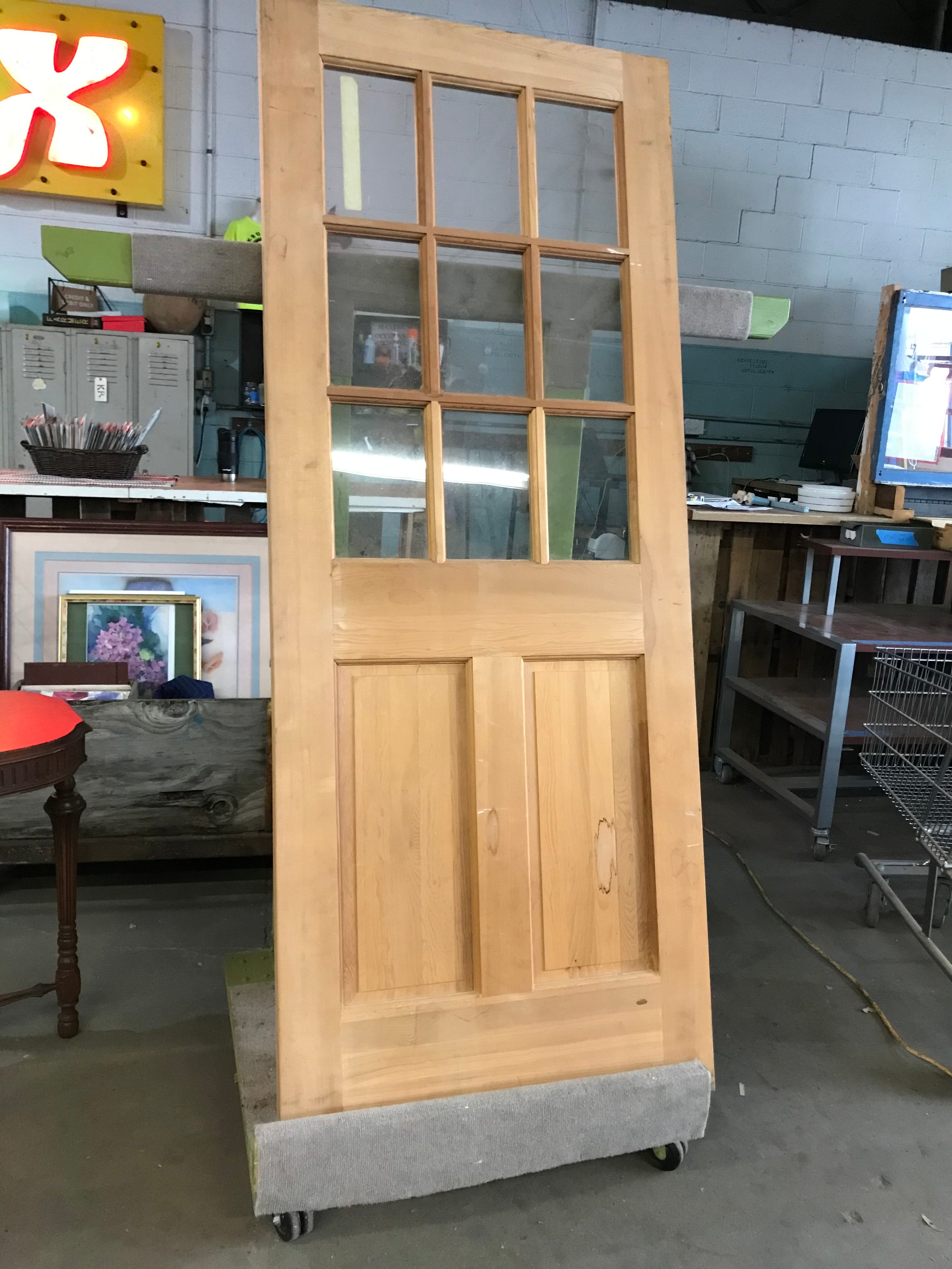 Wood Door 6 Lite 32"