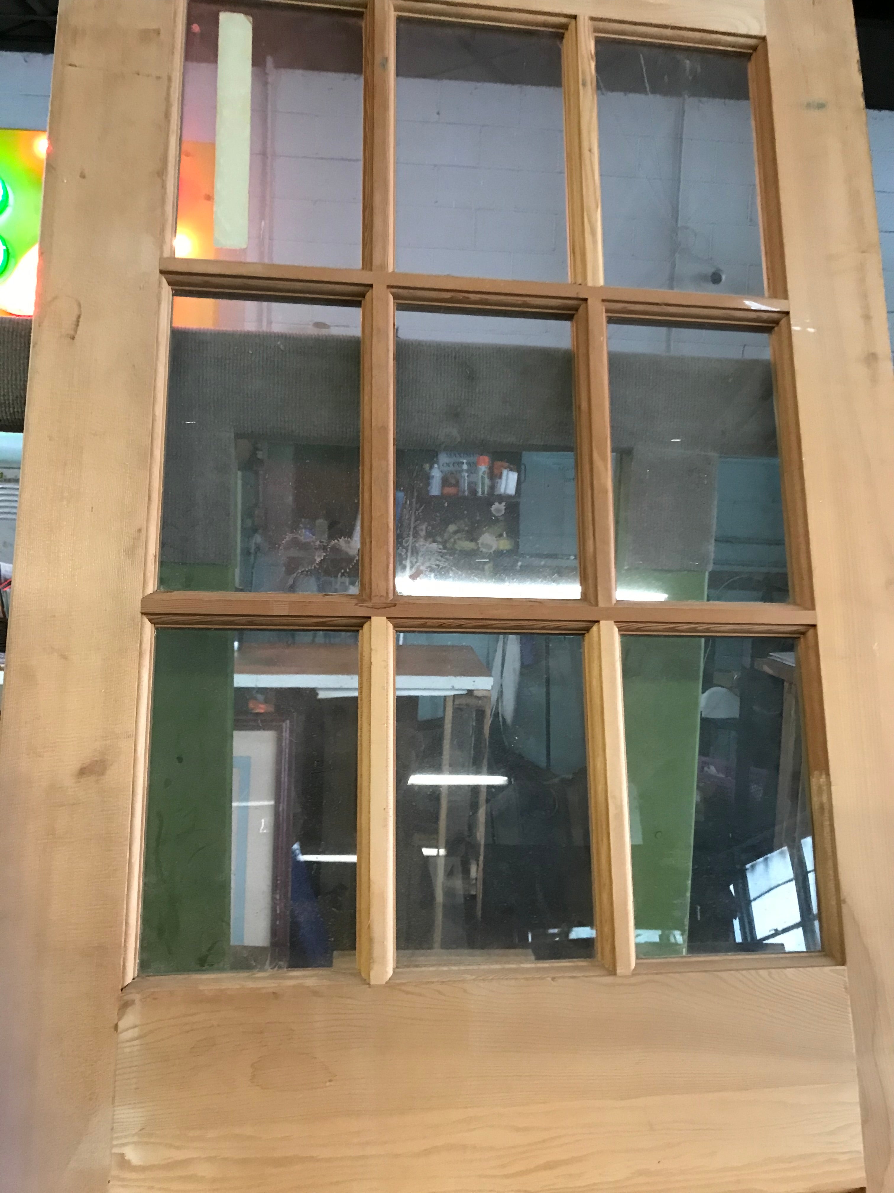 Wood Door 6 Lite 32"