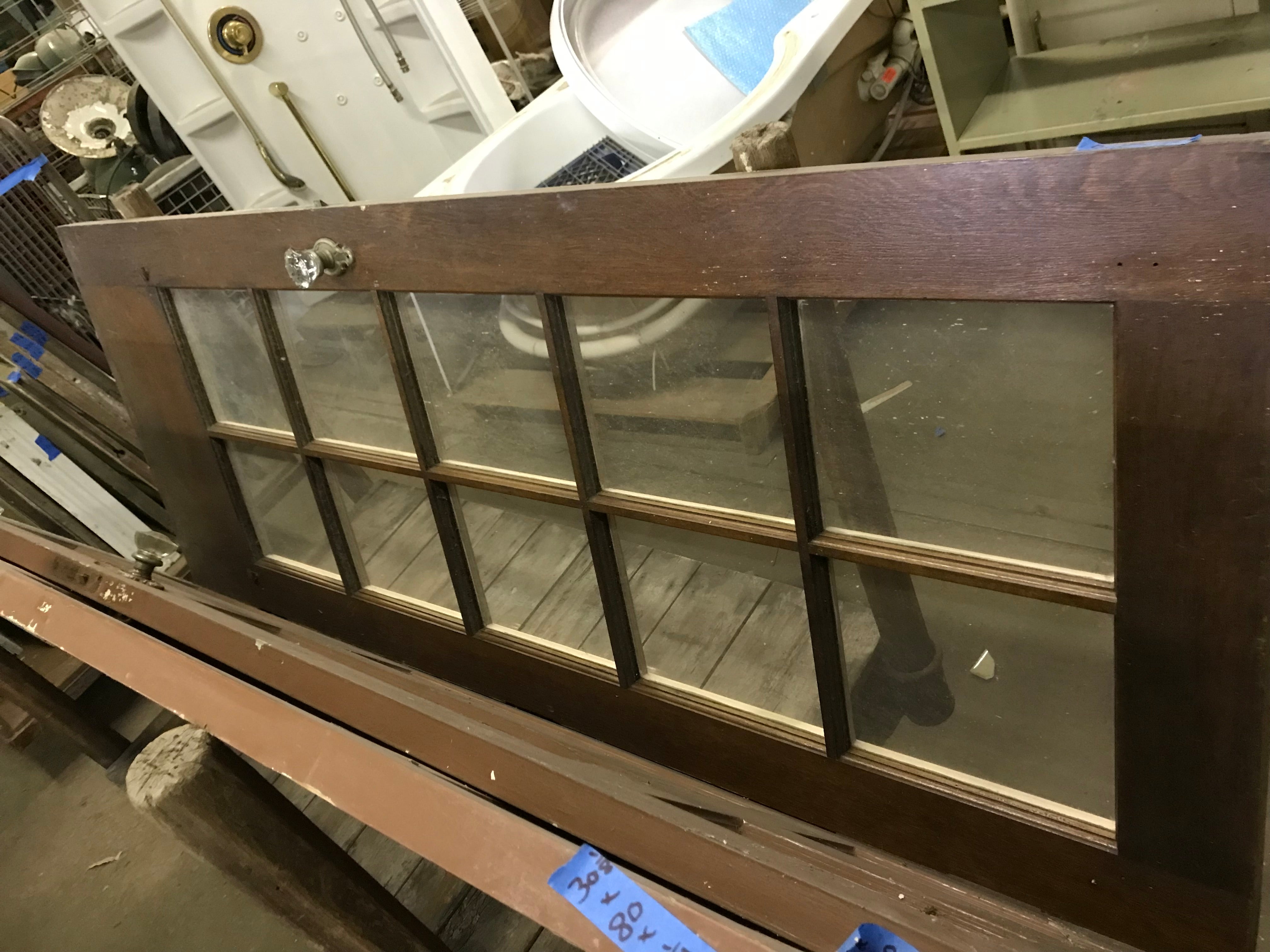 10 Lite Door with Glass Door Knob