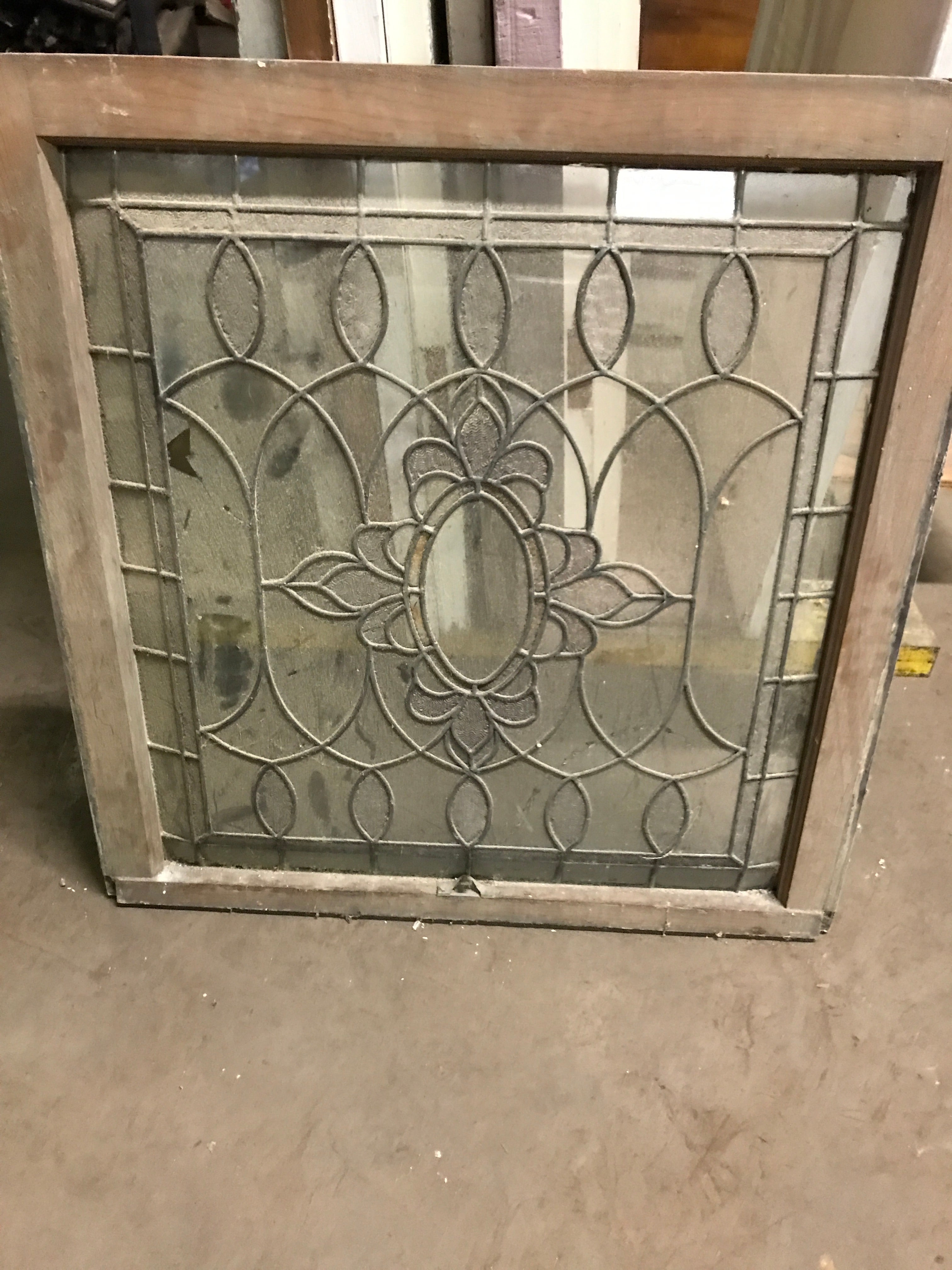 Leaded Glass Window Sash