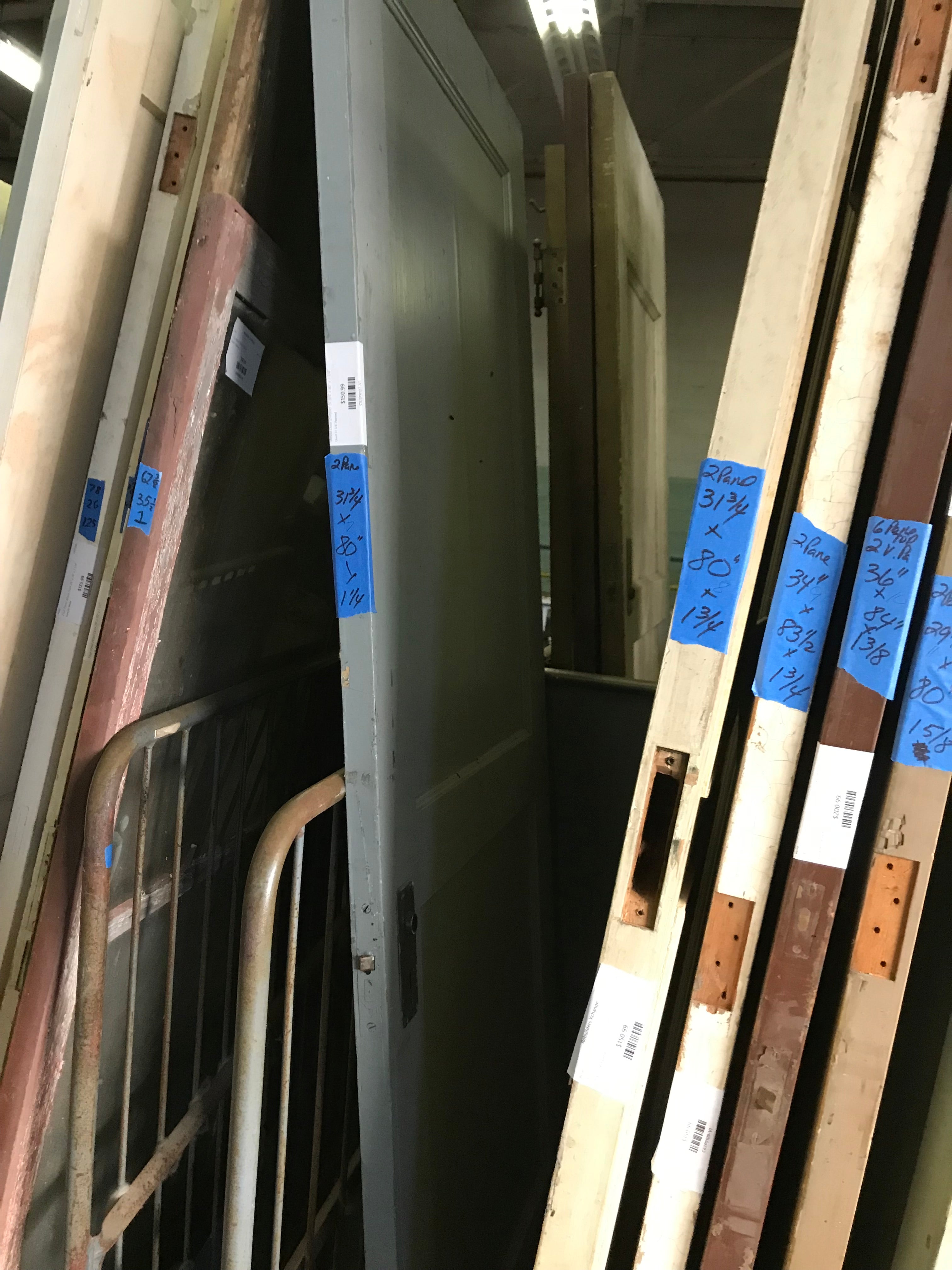 Wood Door  2-Panel 31 3/4' x 80" x 1 1/4"