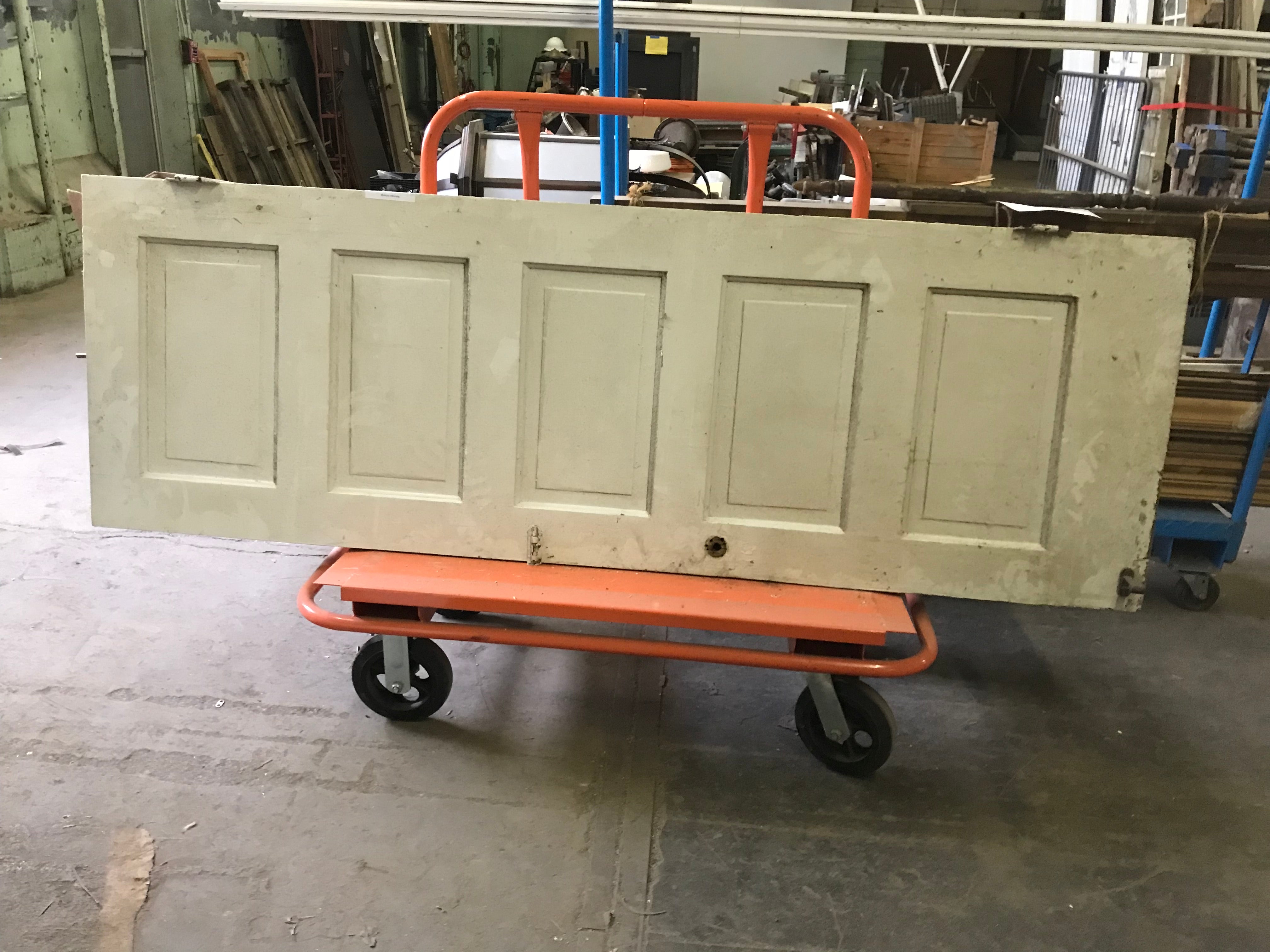 Salvaged Wood Door  27 3/4' x 83 1/2' x 1 3/8" 5-Panel