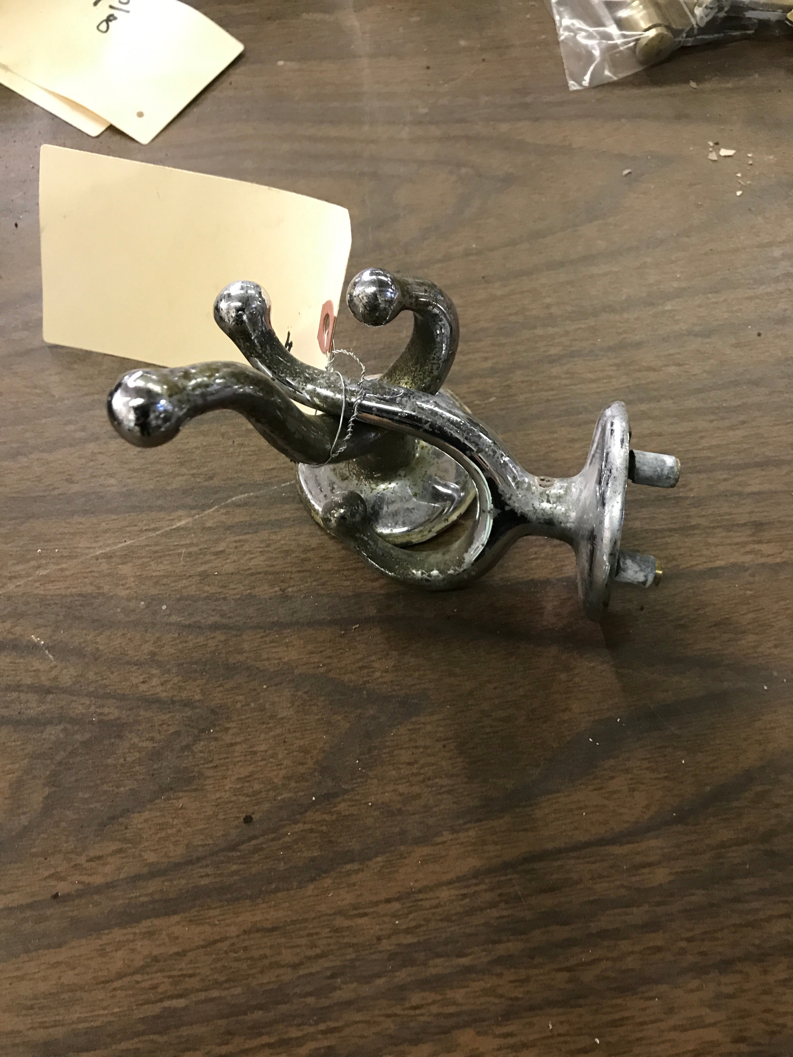 Heavy duty coat towel hooks, Pair