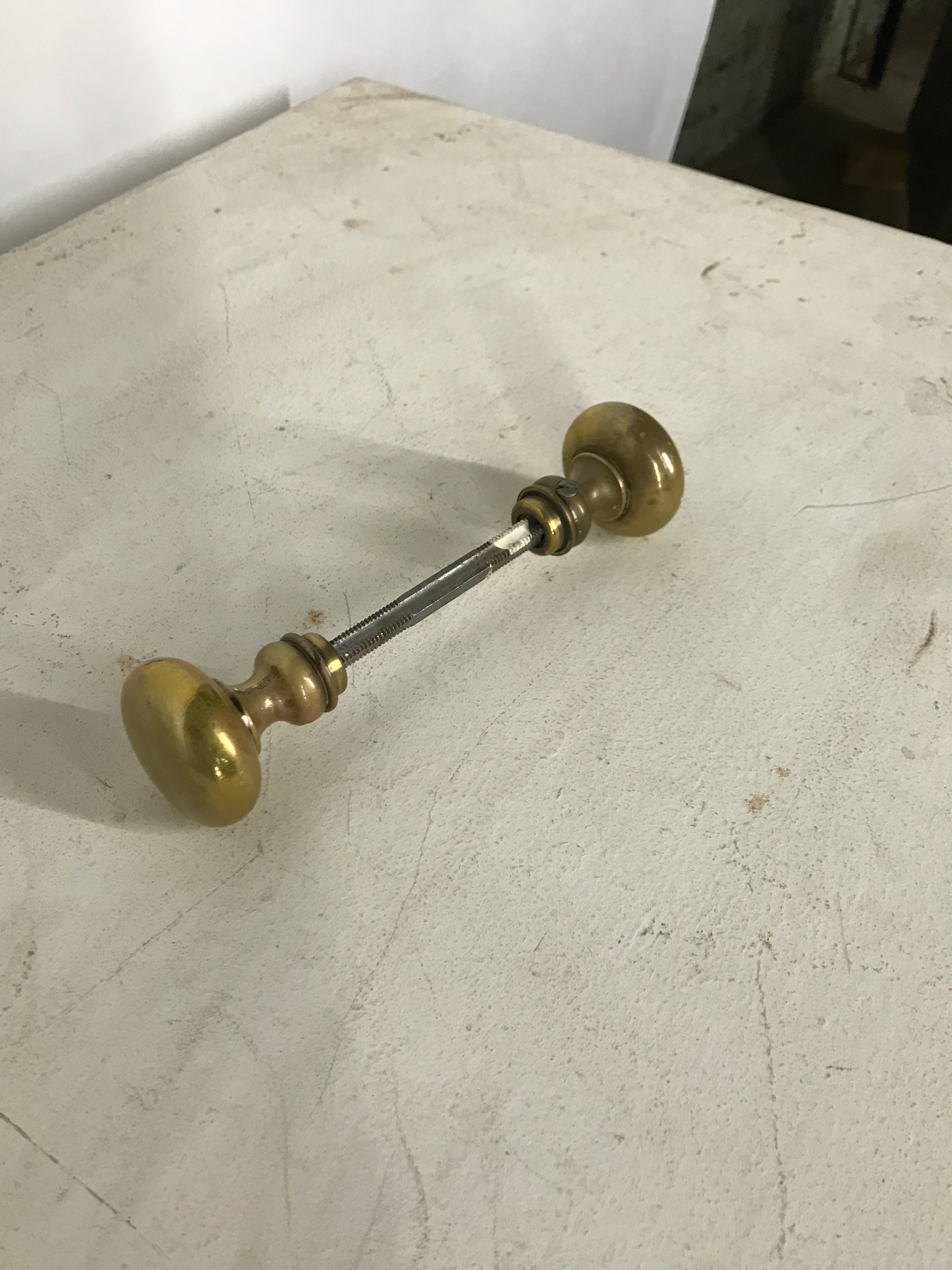 Small Closet Brass Door Knobs