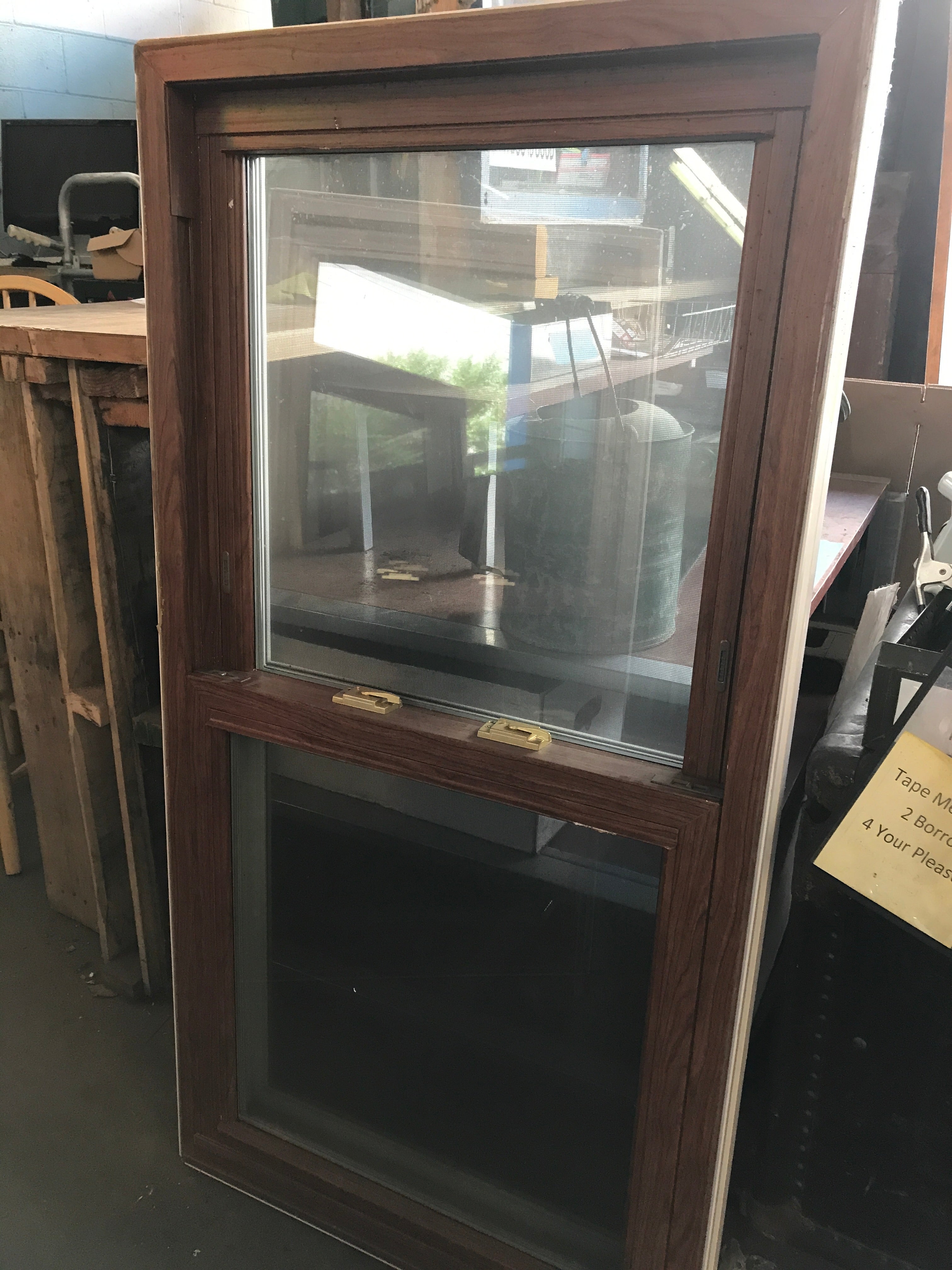 Vinyl wood windows