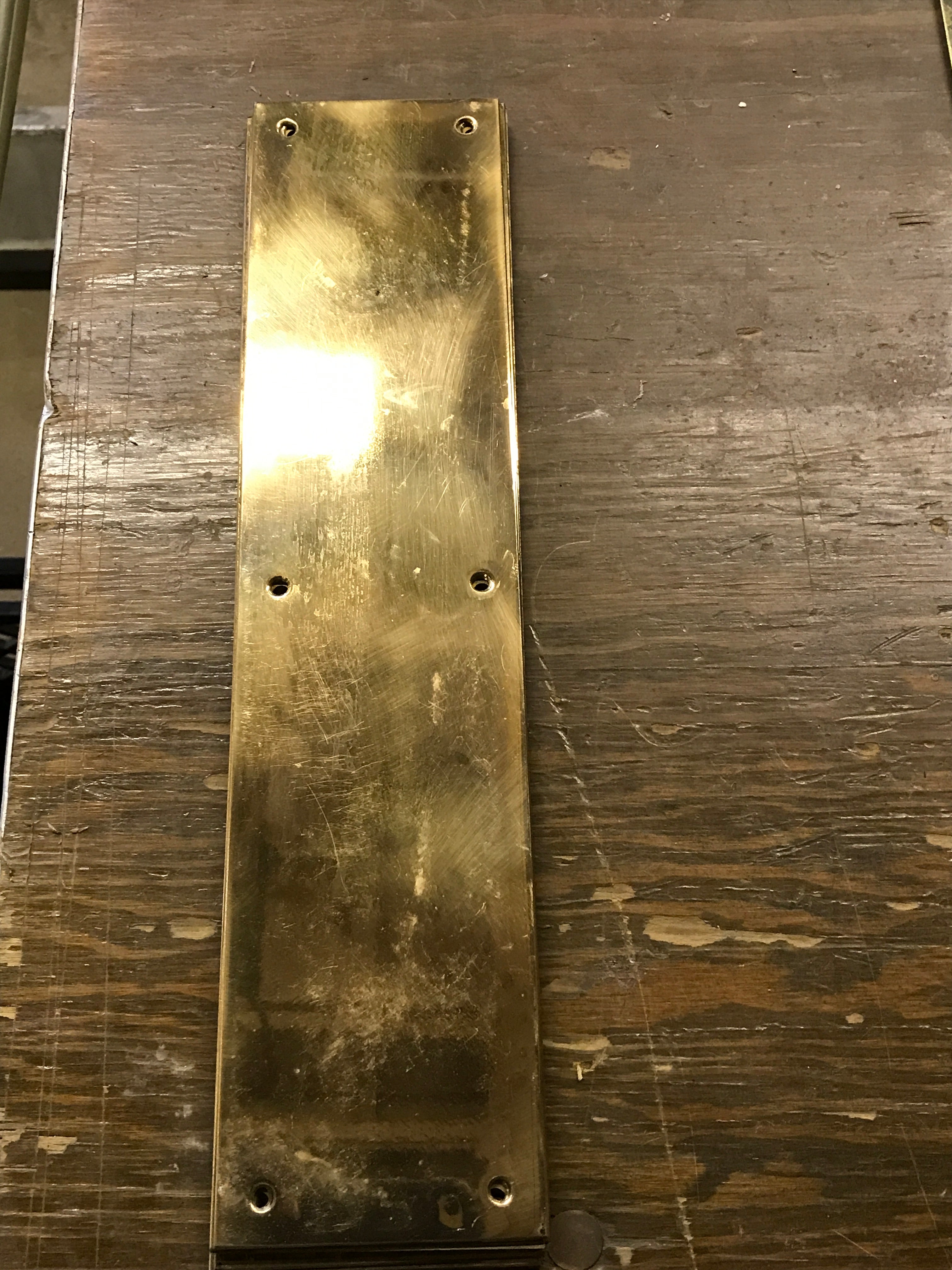 Brass Push Plate