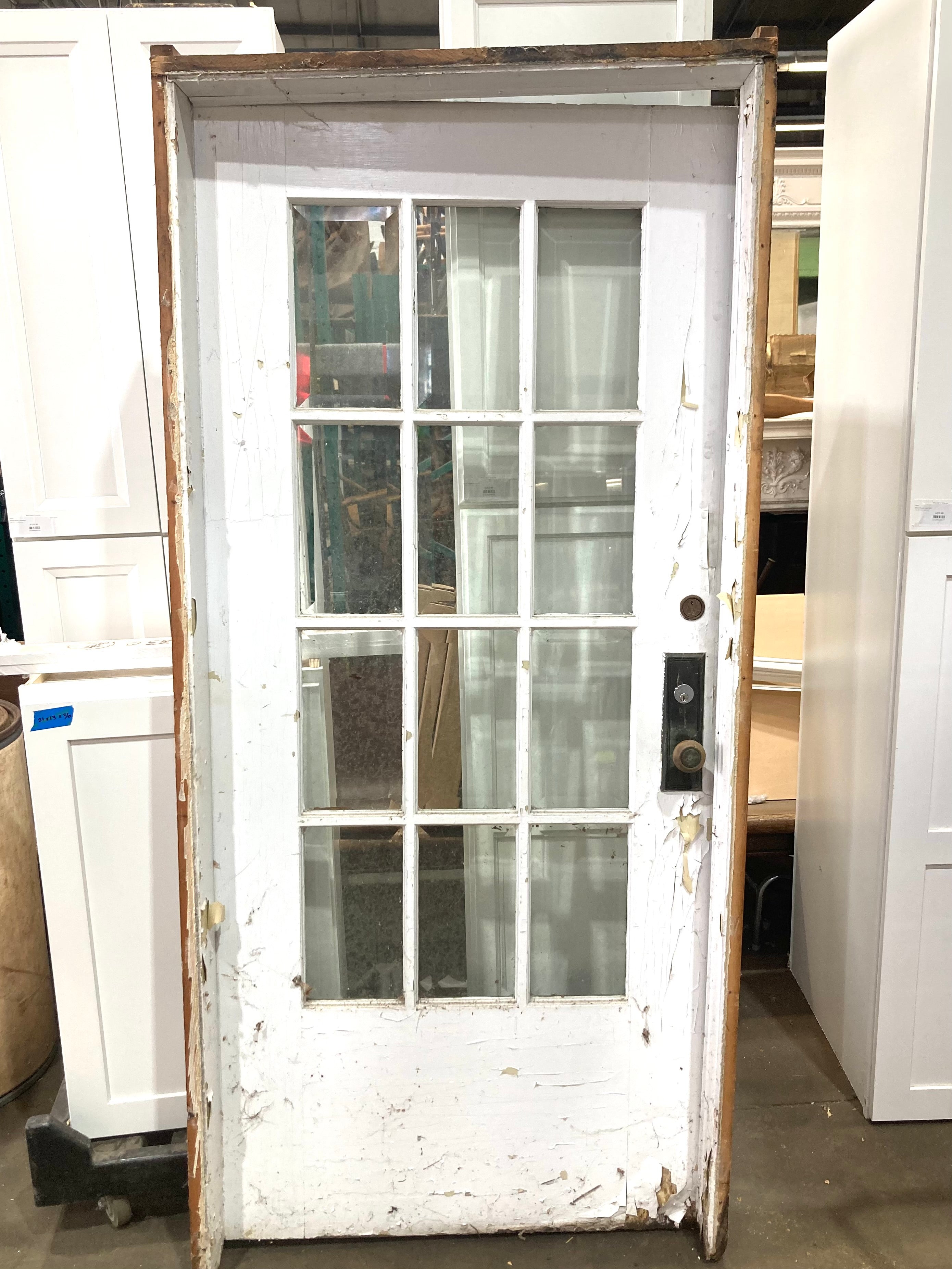 Solid Oak Entry Door