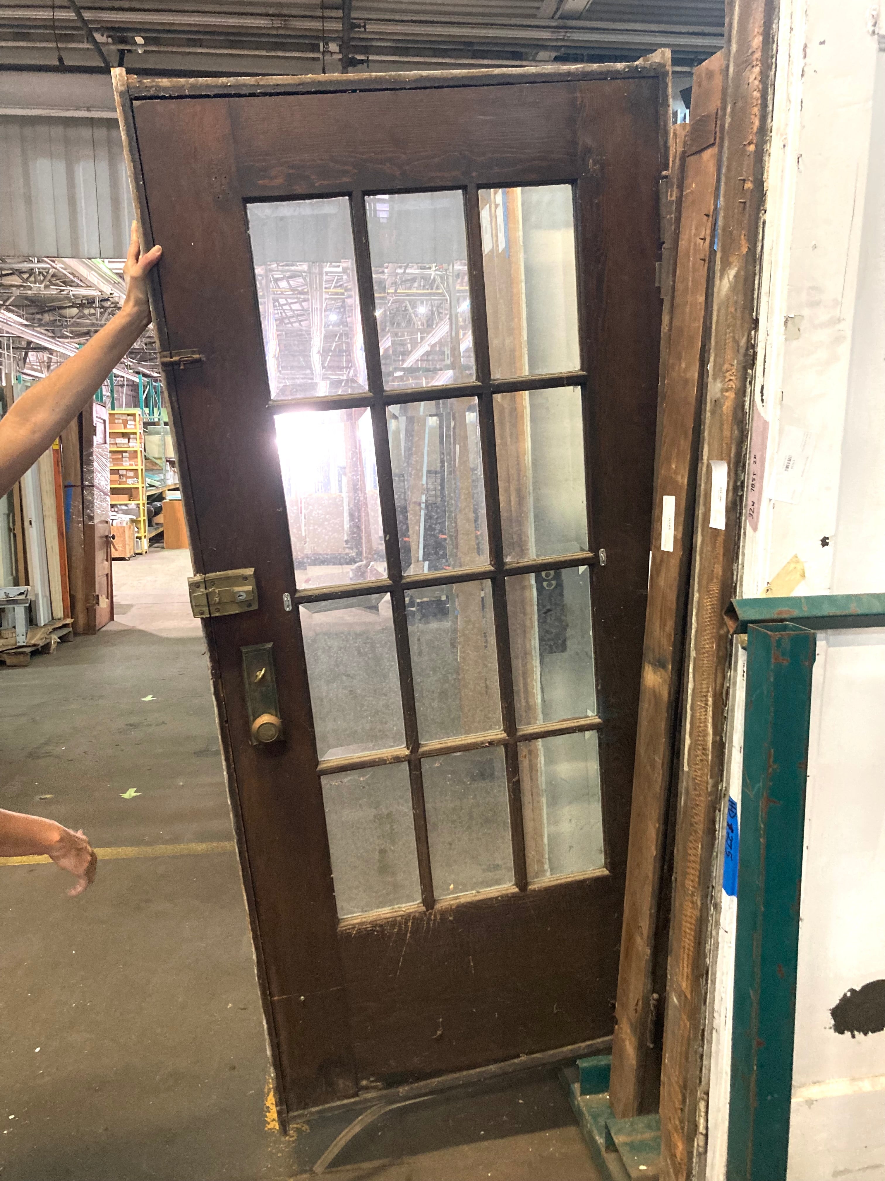 Wooden Entry Door 12-lite