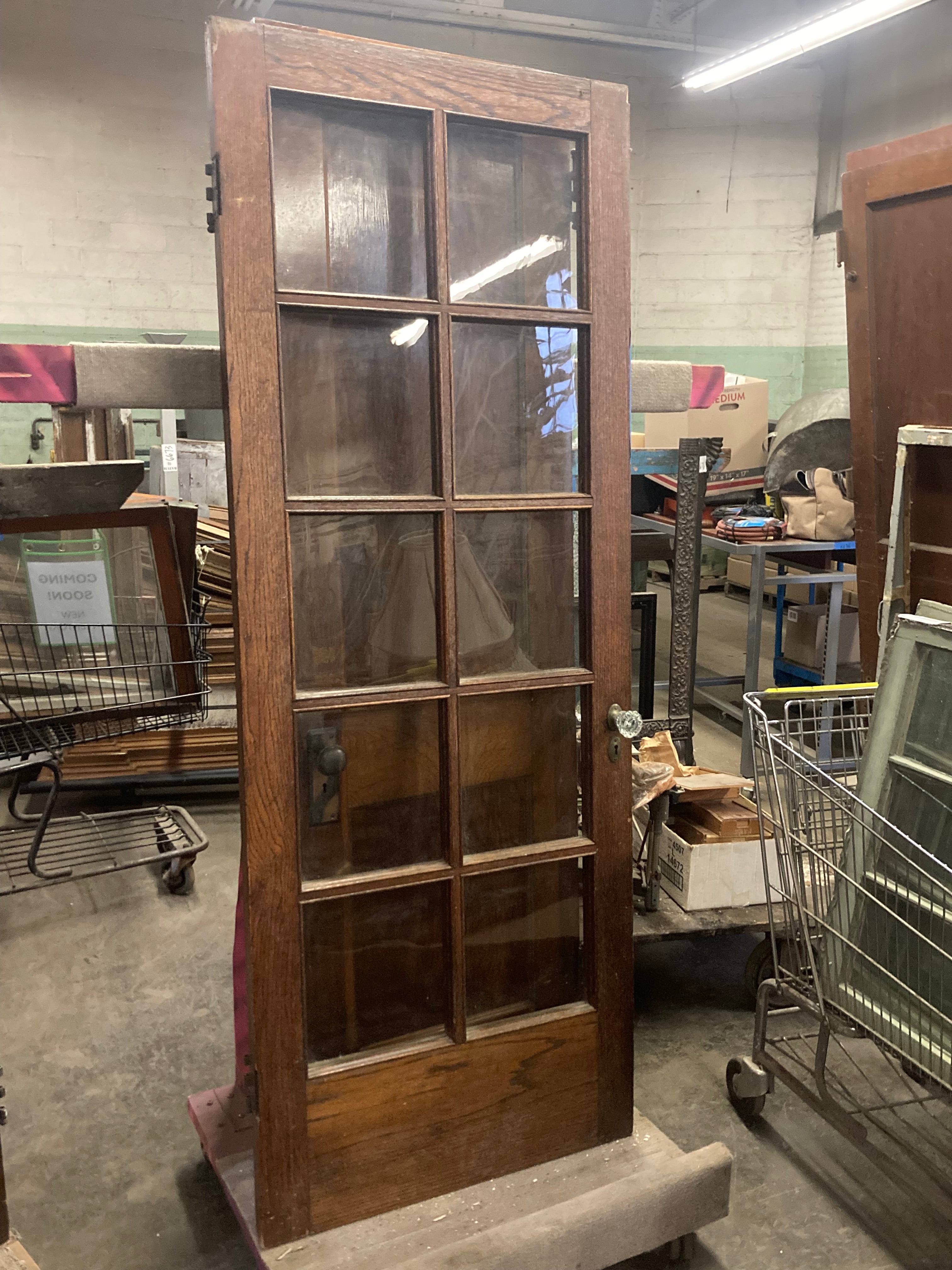 10-Lite Solid Wood Door