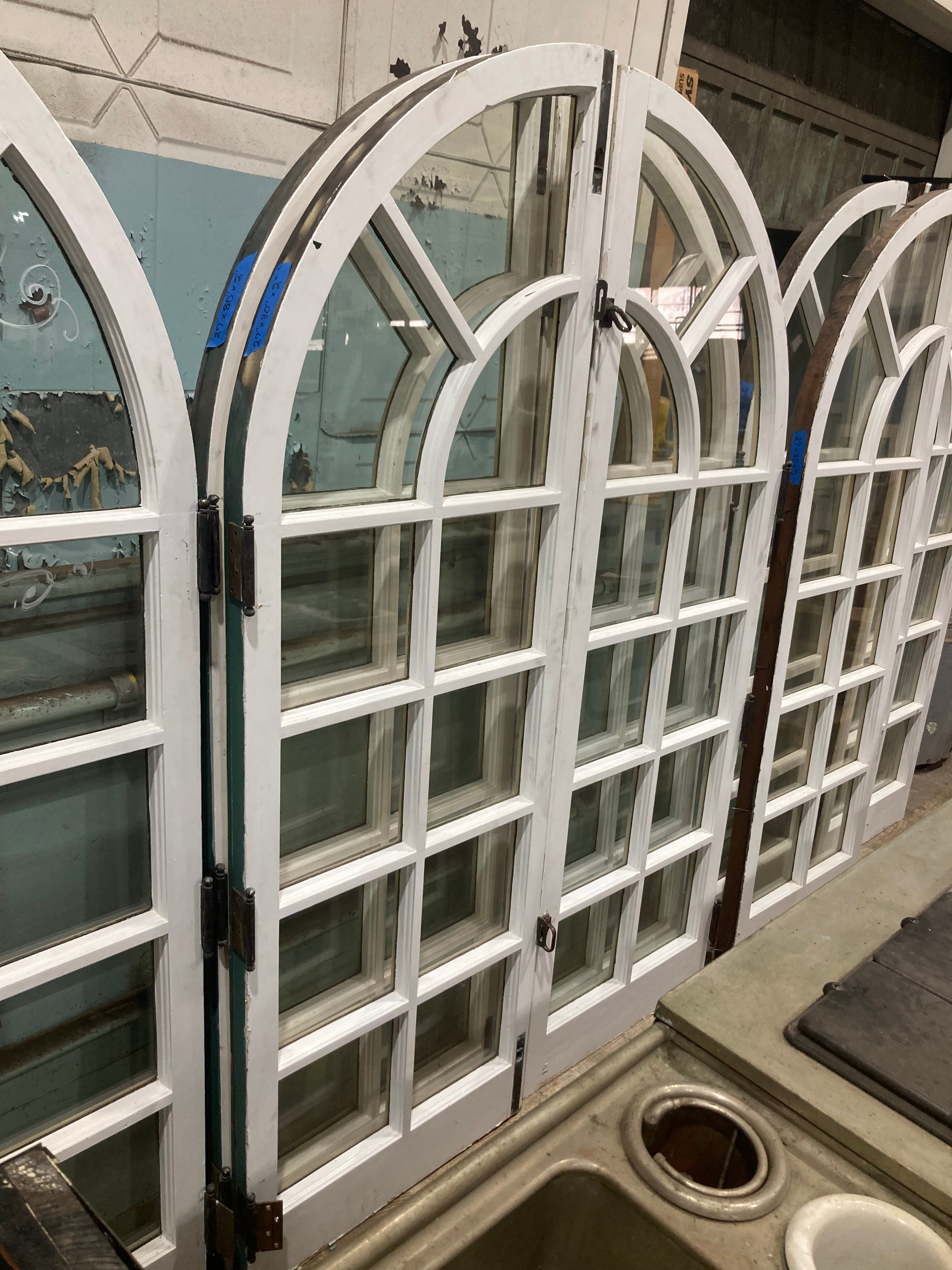 22-Lite Arched French Door, Hardware Included