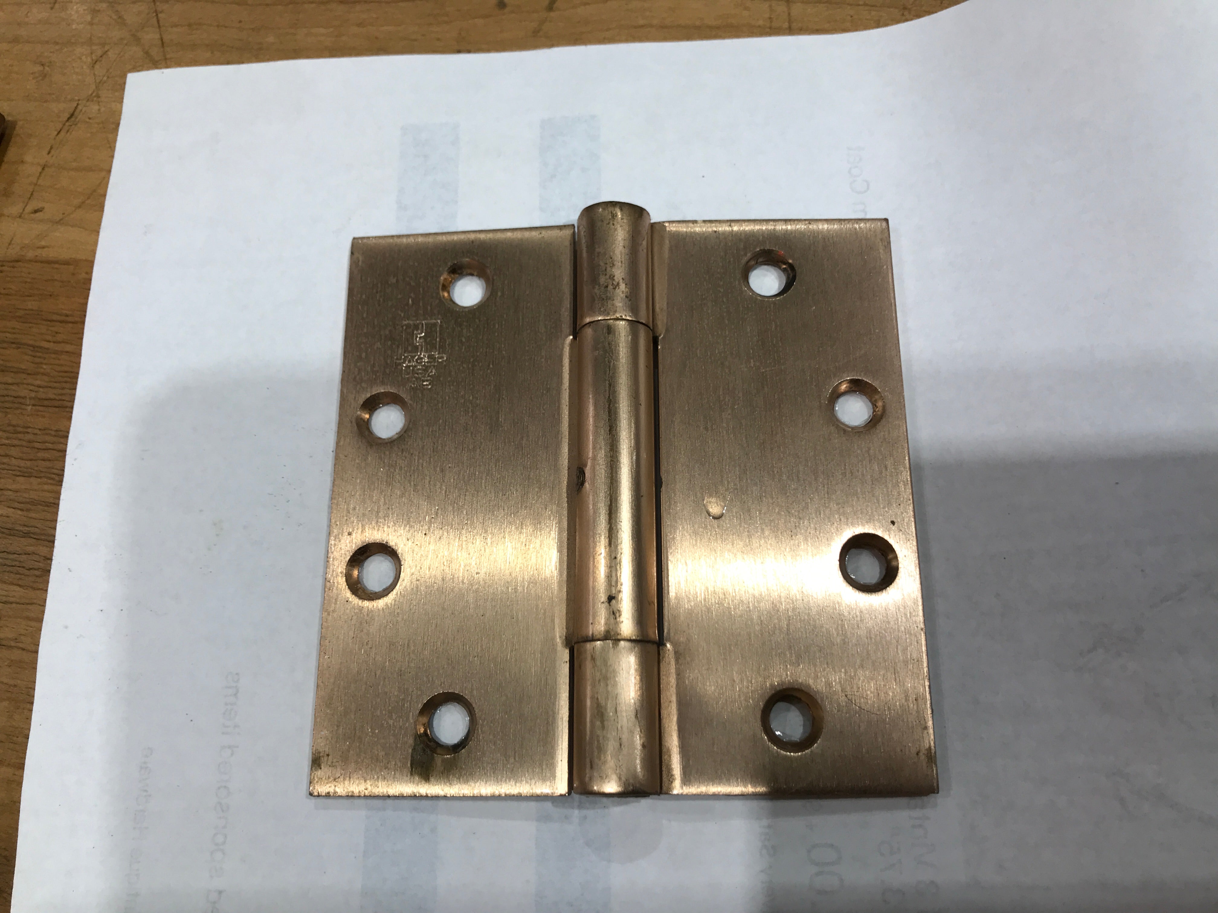 Hager Brass Spring Hinge