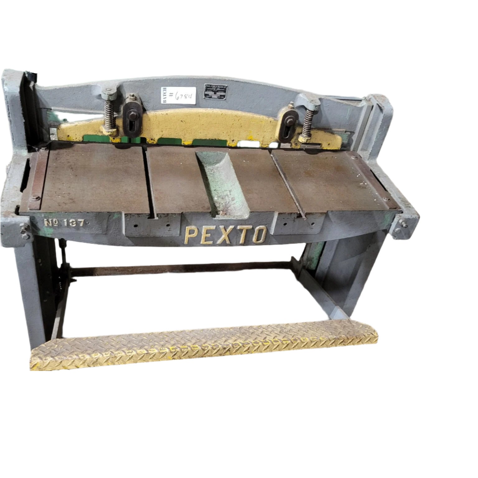 Pexto Model 137K Foot Shear Rebuilders Xchange