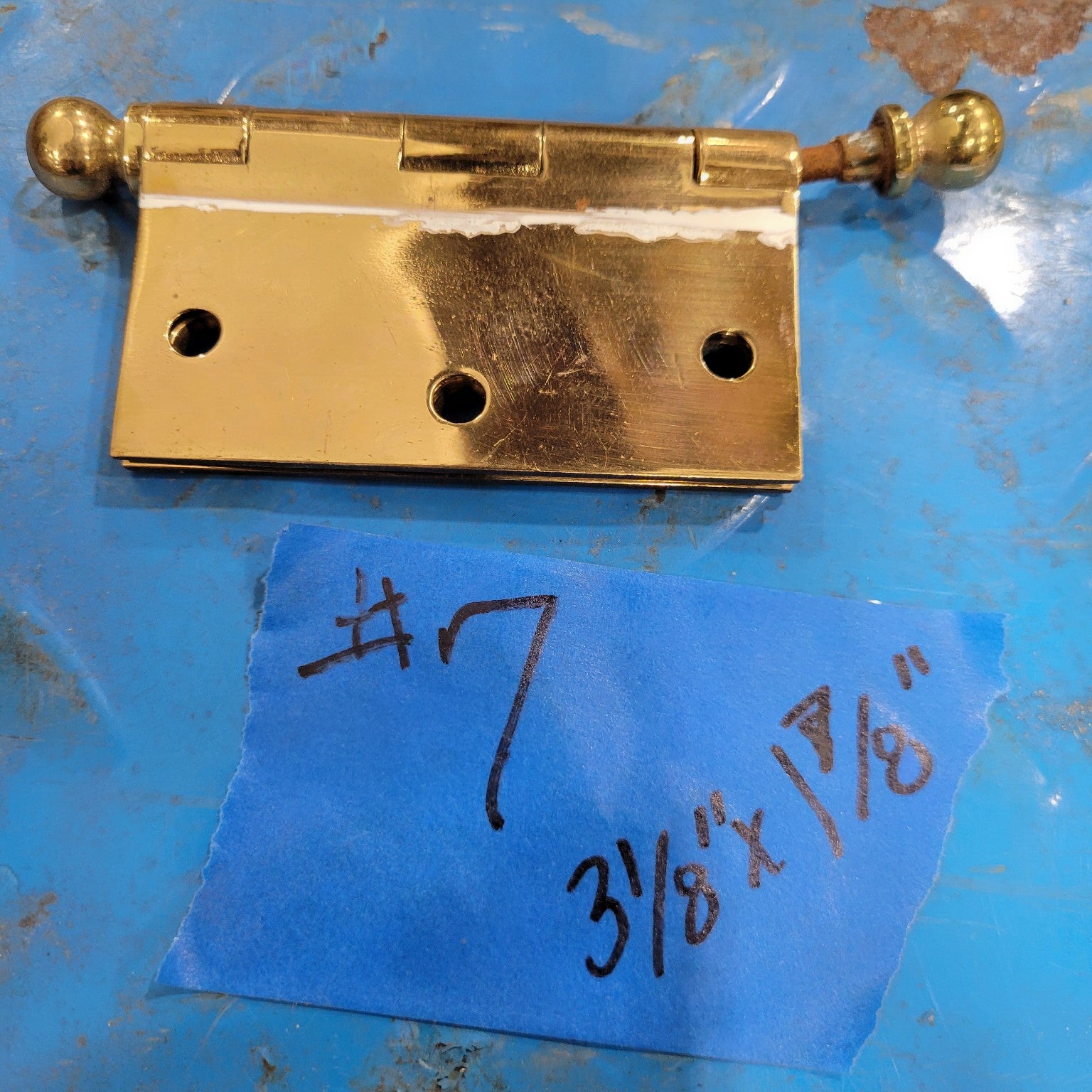 Solid Brass Lift-Off Ball Tip Hinge