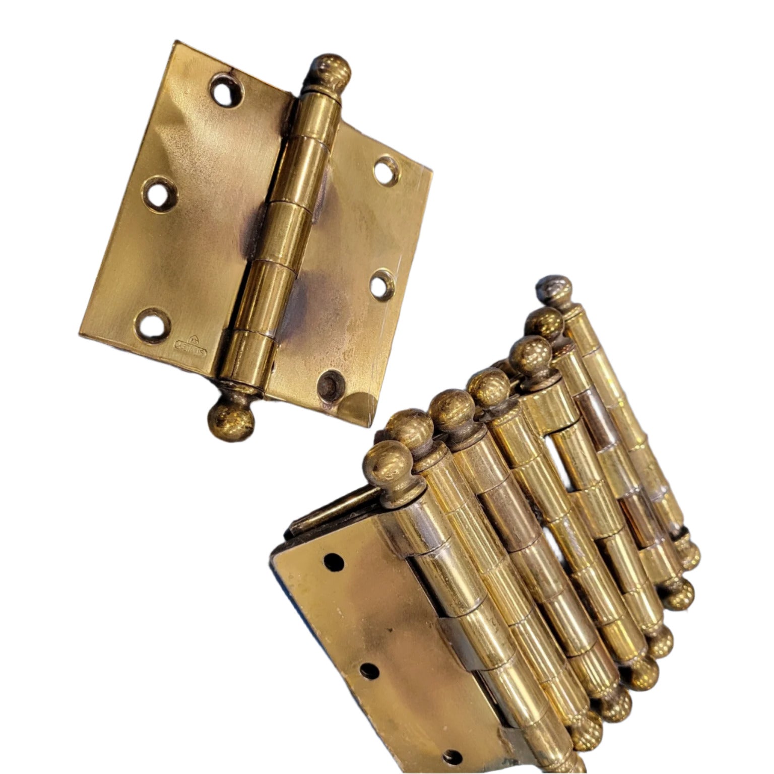 Solid Brass Ball Tip Hinges