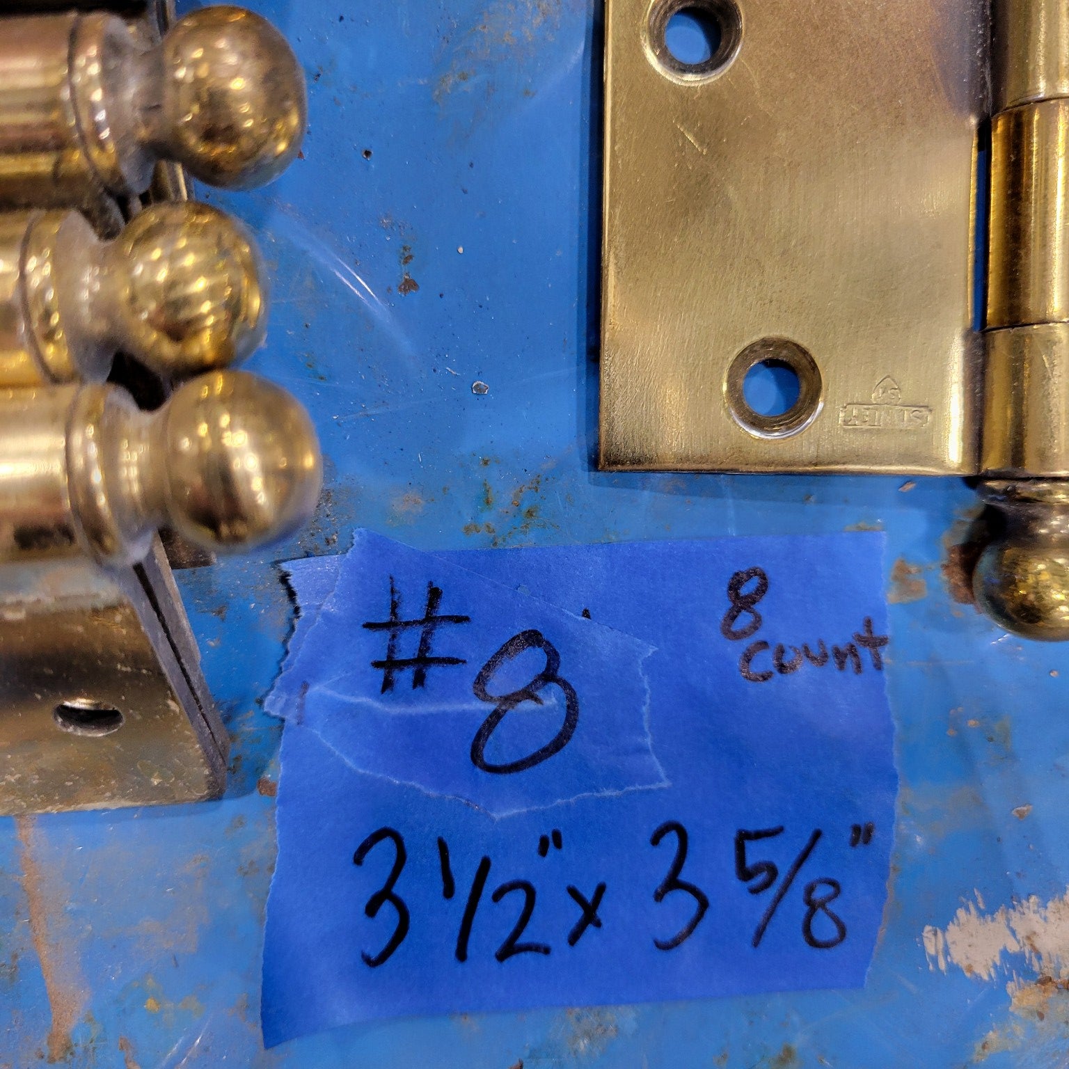 Solid Brass Ball Tip Hinges