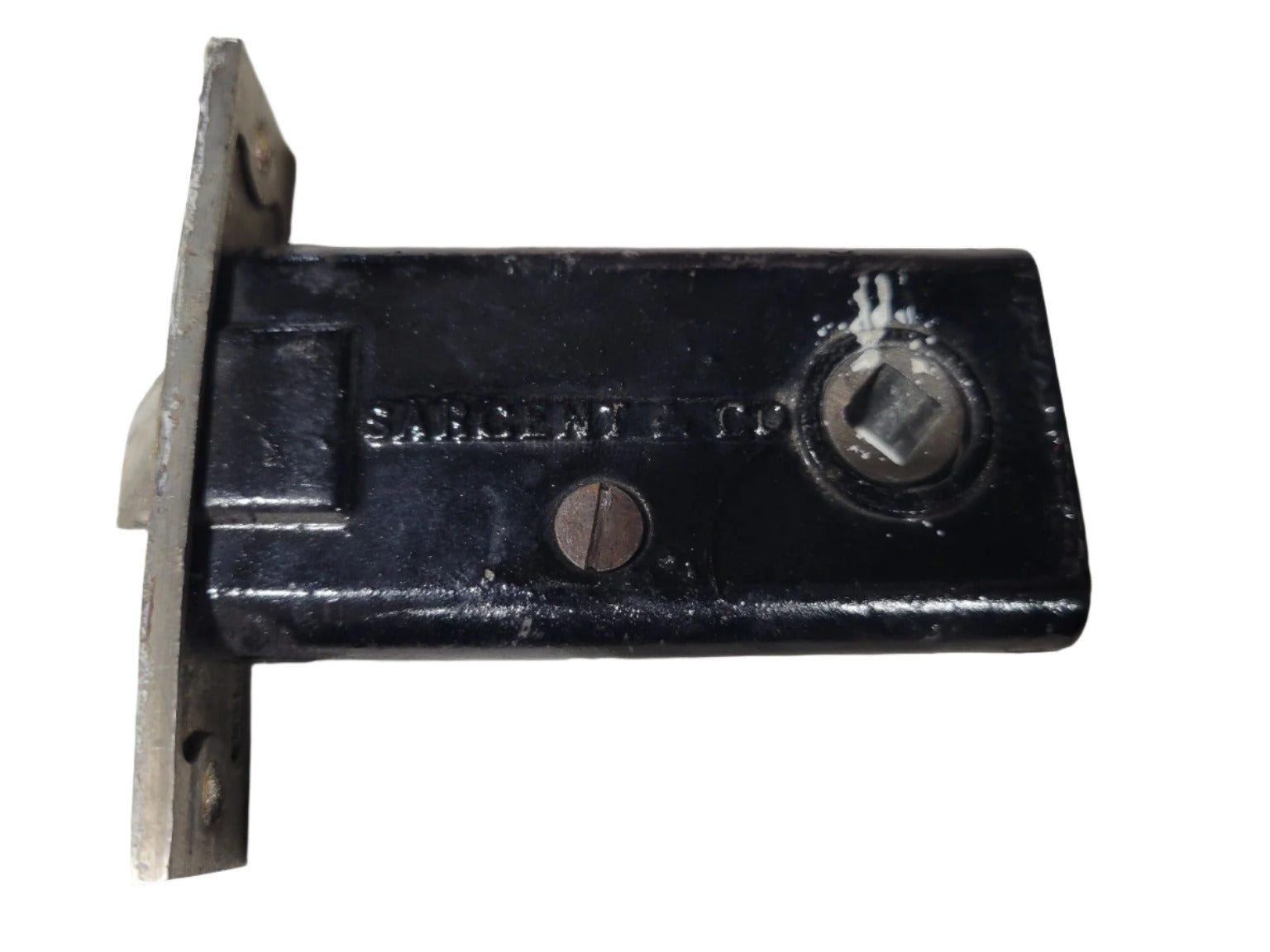 Vintage Brass Sargent Mortise Lock Assembly