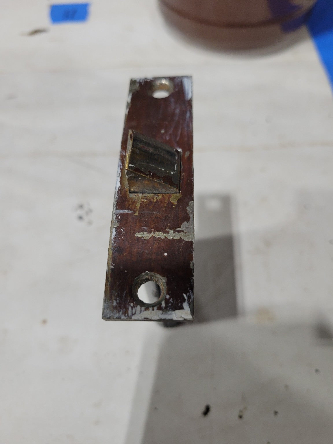 Vintage Brass Sargent Mortise Lock Assembly