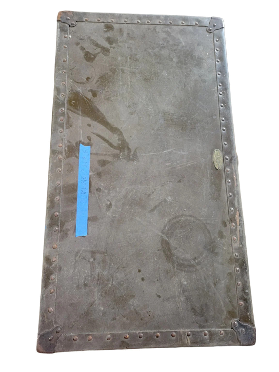 WWII Military Footlocker – Lt. Col. R.S. Jauch, M.C. – Neevel Manufacturing