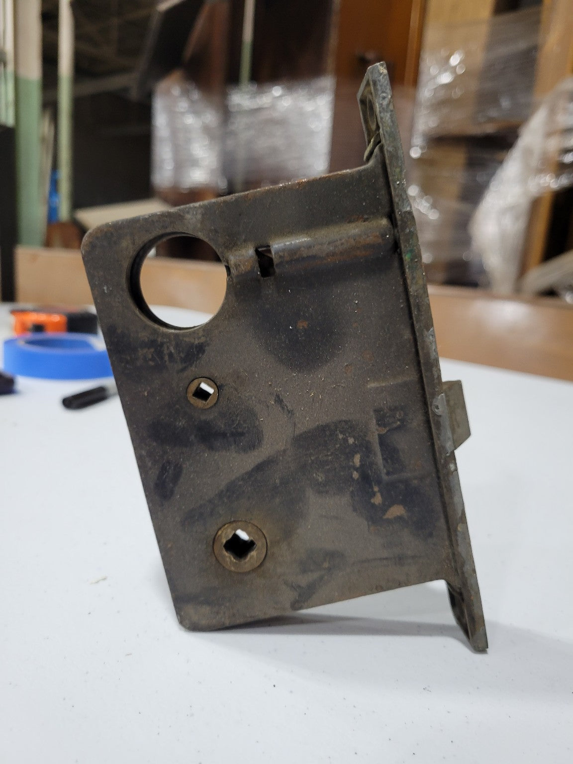 Antique Norwalk Mortise Lockset – 2 ¾" Backset