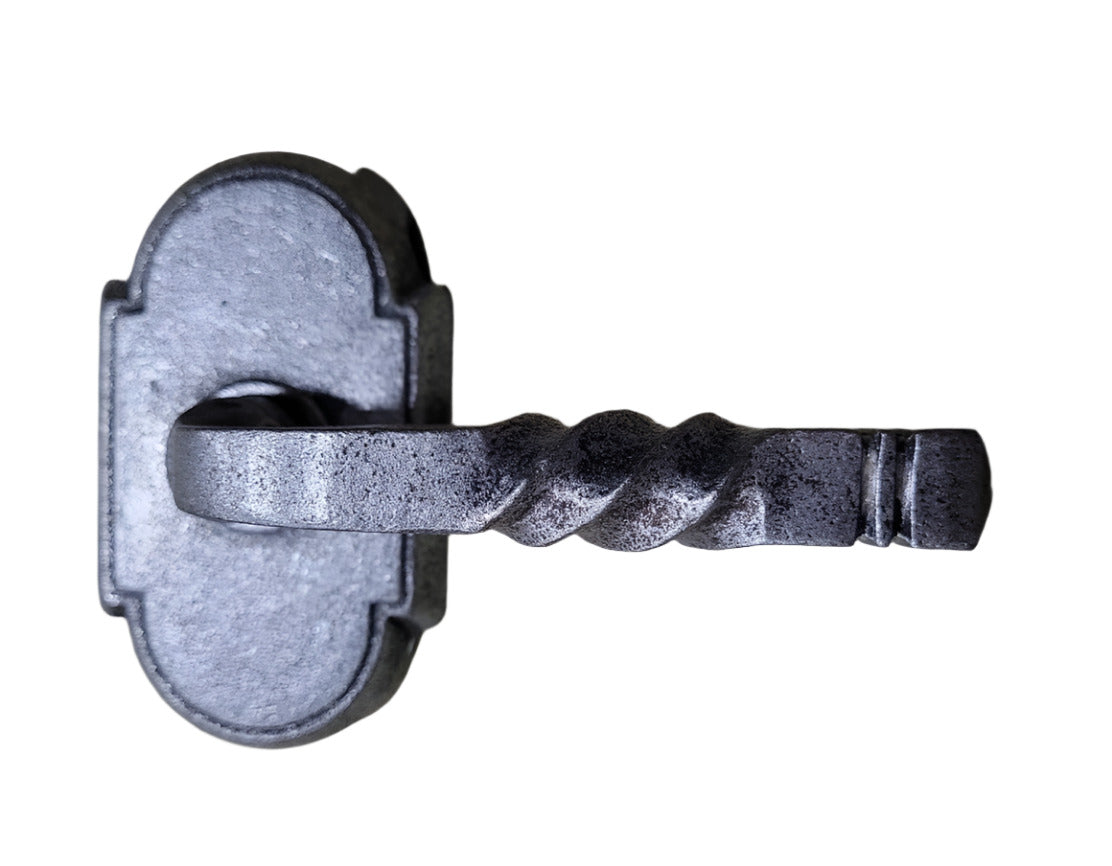 Emtek San Carlos Collection Dummy Lever – Satin Steel Finish