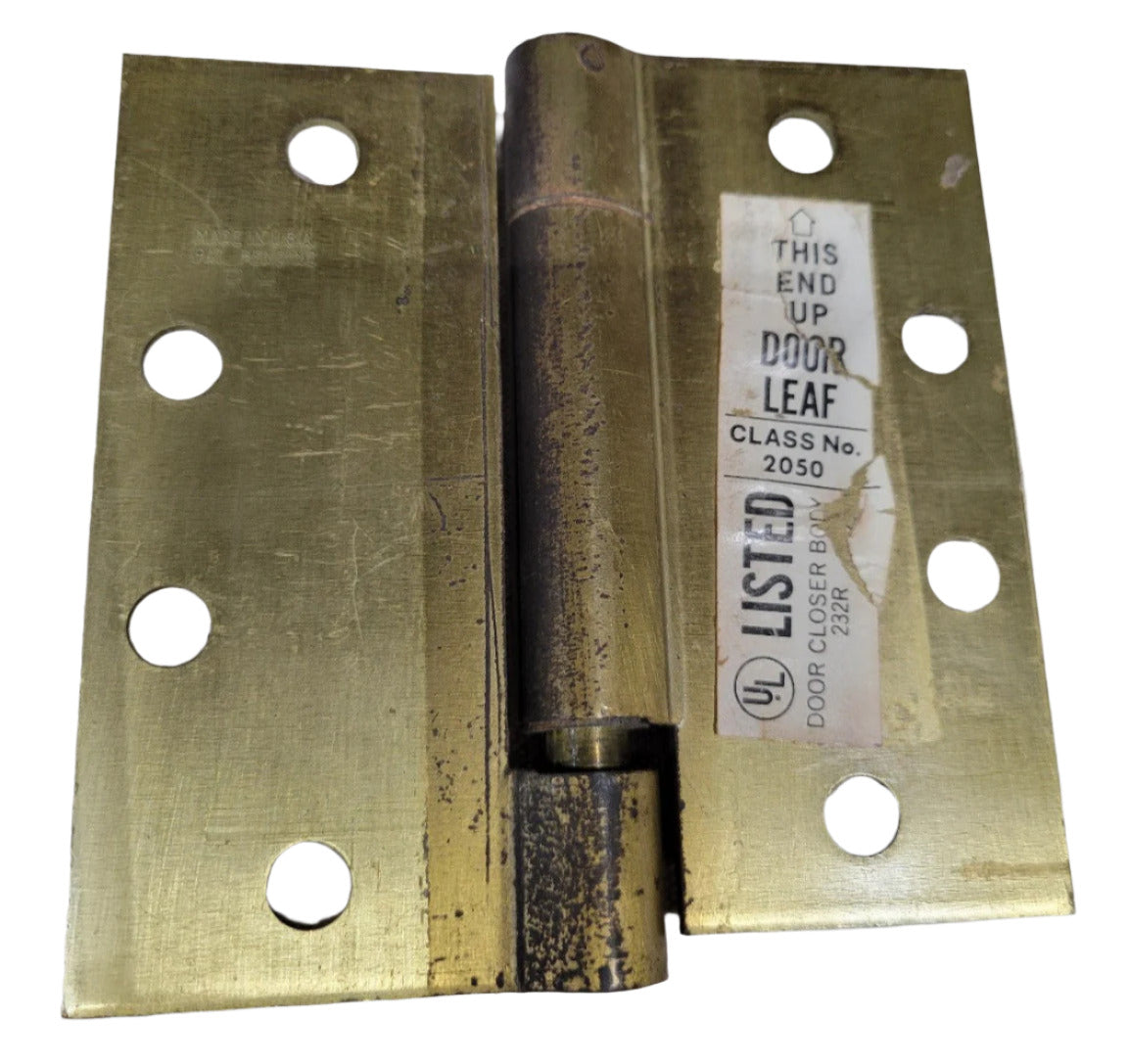 Stanley Commercial Grade Brass Spring Hinges – UL Listed Right Handed (Priced Per Each)
