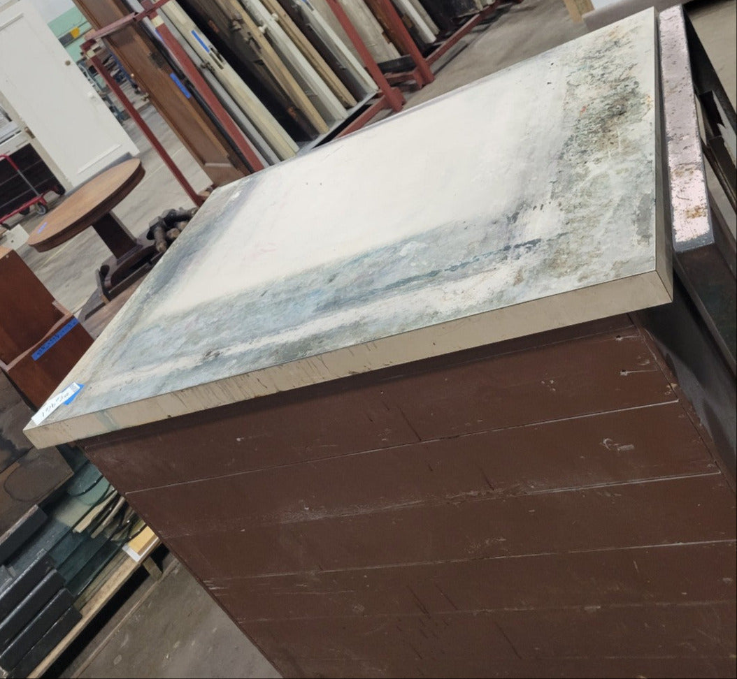 Hamilton Mfg. Co. Flat File Cabinet with Laminate Top – 15 Drawers