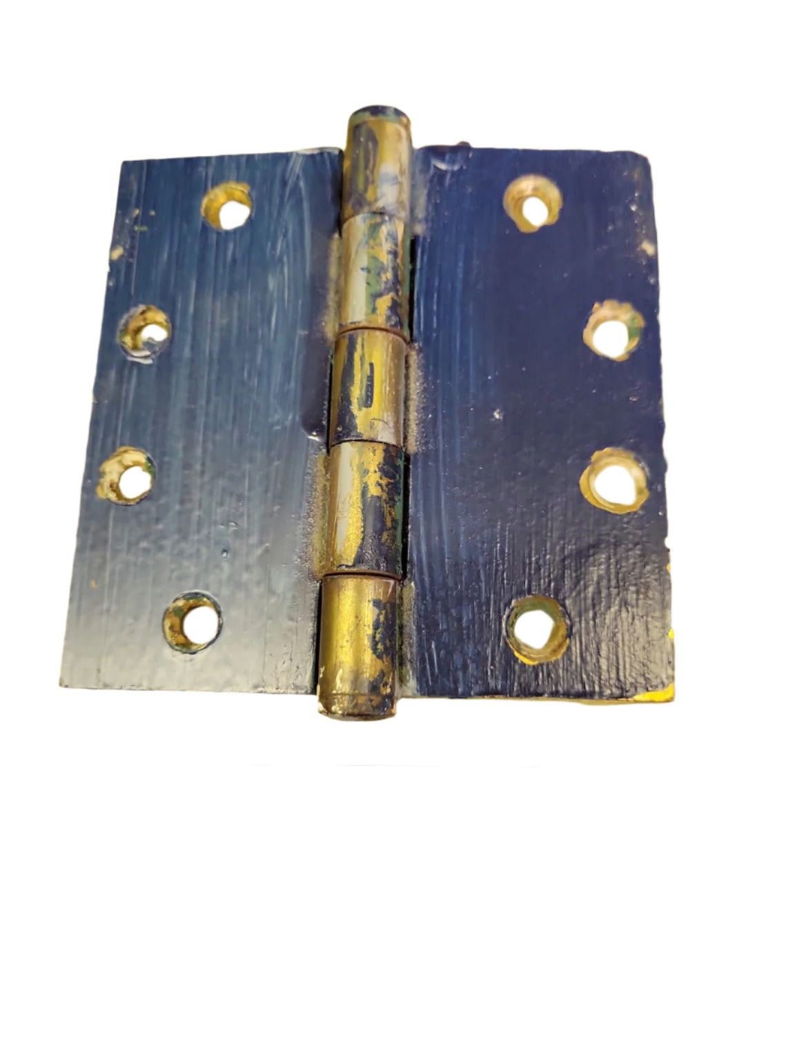 Set of 9 Vintage Brass Door Hinges – 4 ½" x 2 ⅝"