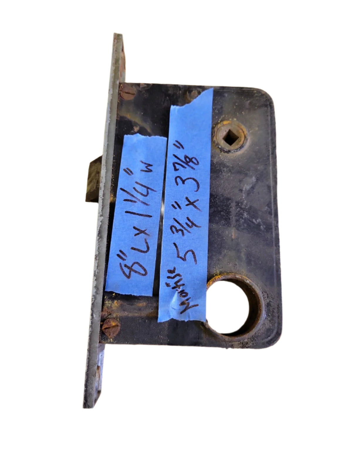 Vintage Russwin Mortise Lock – 8" x 1¼" Faceplate, 5 ¾" x 3 7/8" Case