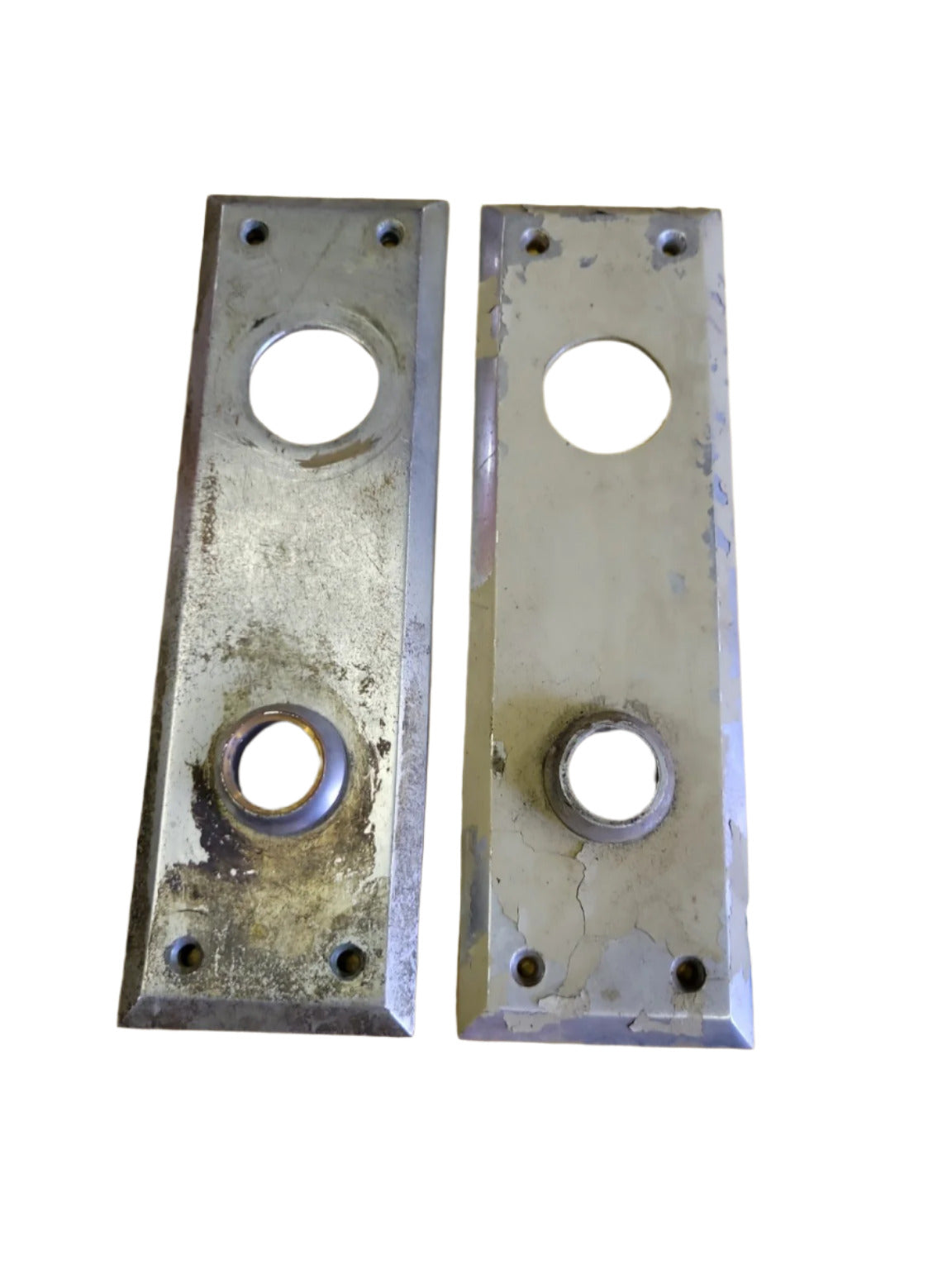 Pair of Russwin “Lenox” Backplates – 8" x 2 ½"