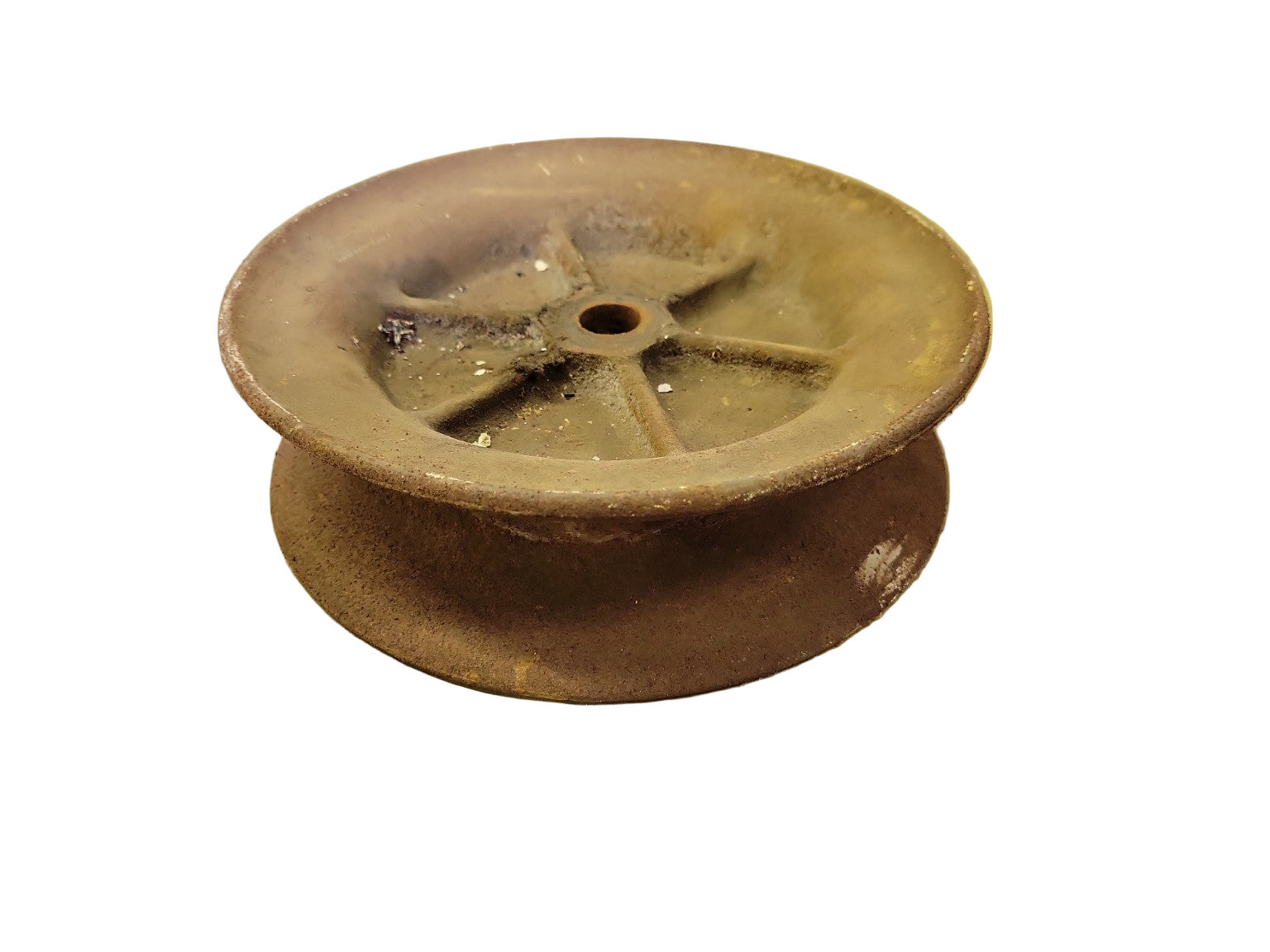 Vintage Cast Iron Pulley – 8 3/4" Diameter x 2 5/8" Depth