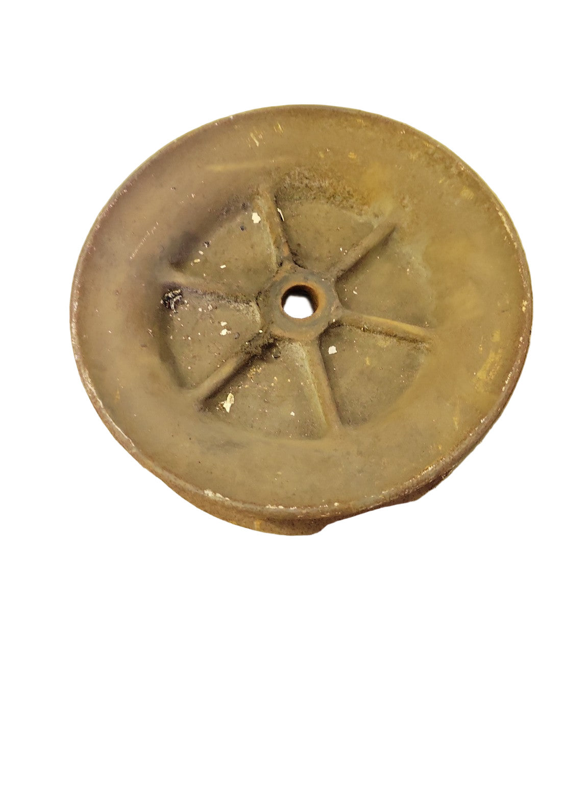 Vintage Cast Iron Pulley – 8 3/4" Diameter x 2 5/8" Depth