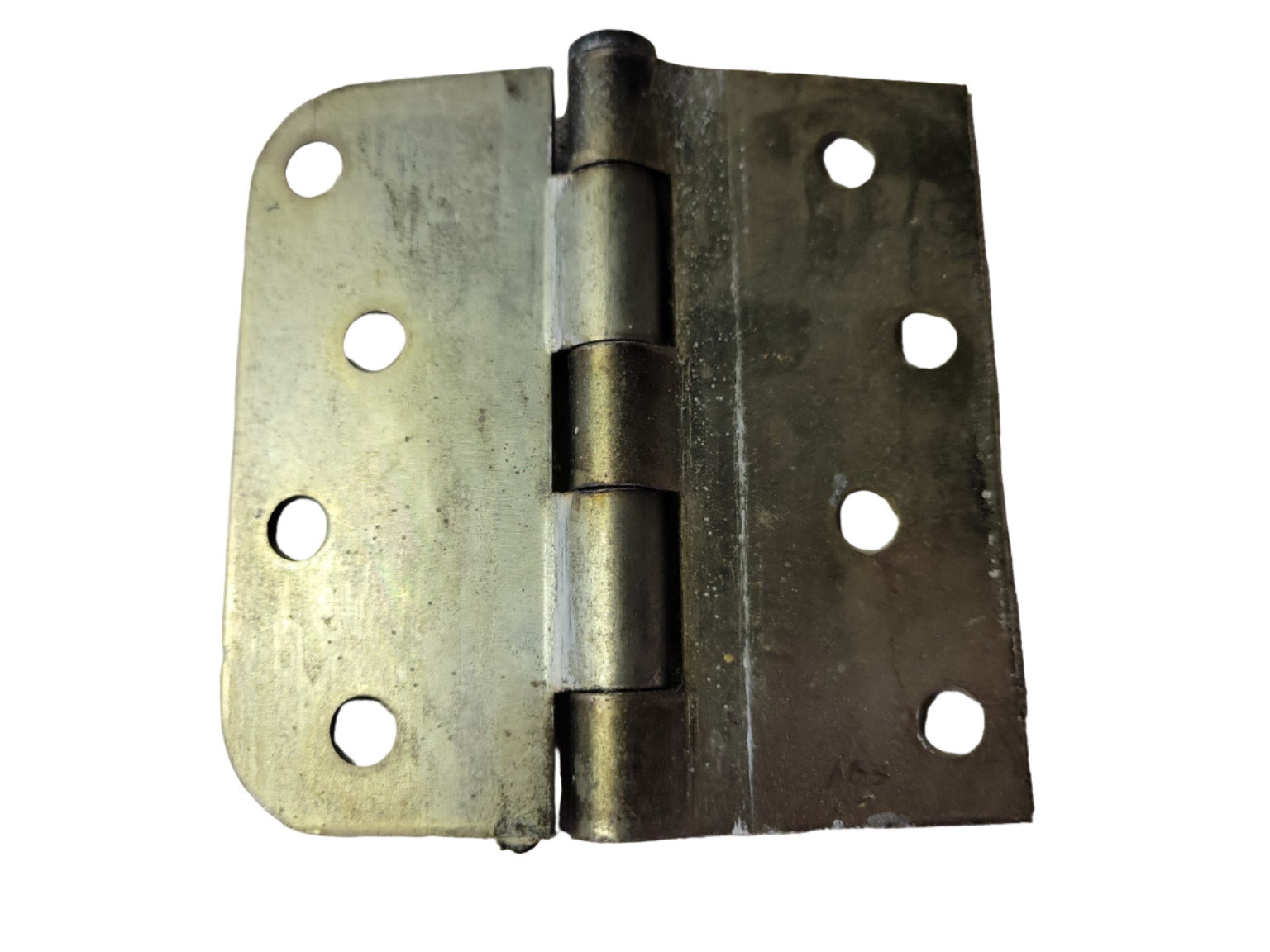 Set of 3 Vintage Brass Door Hinges – 2 1/2" W x 4" L