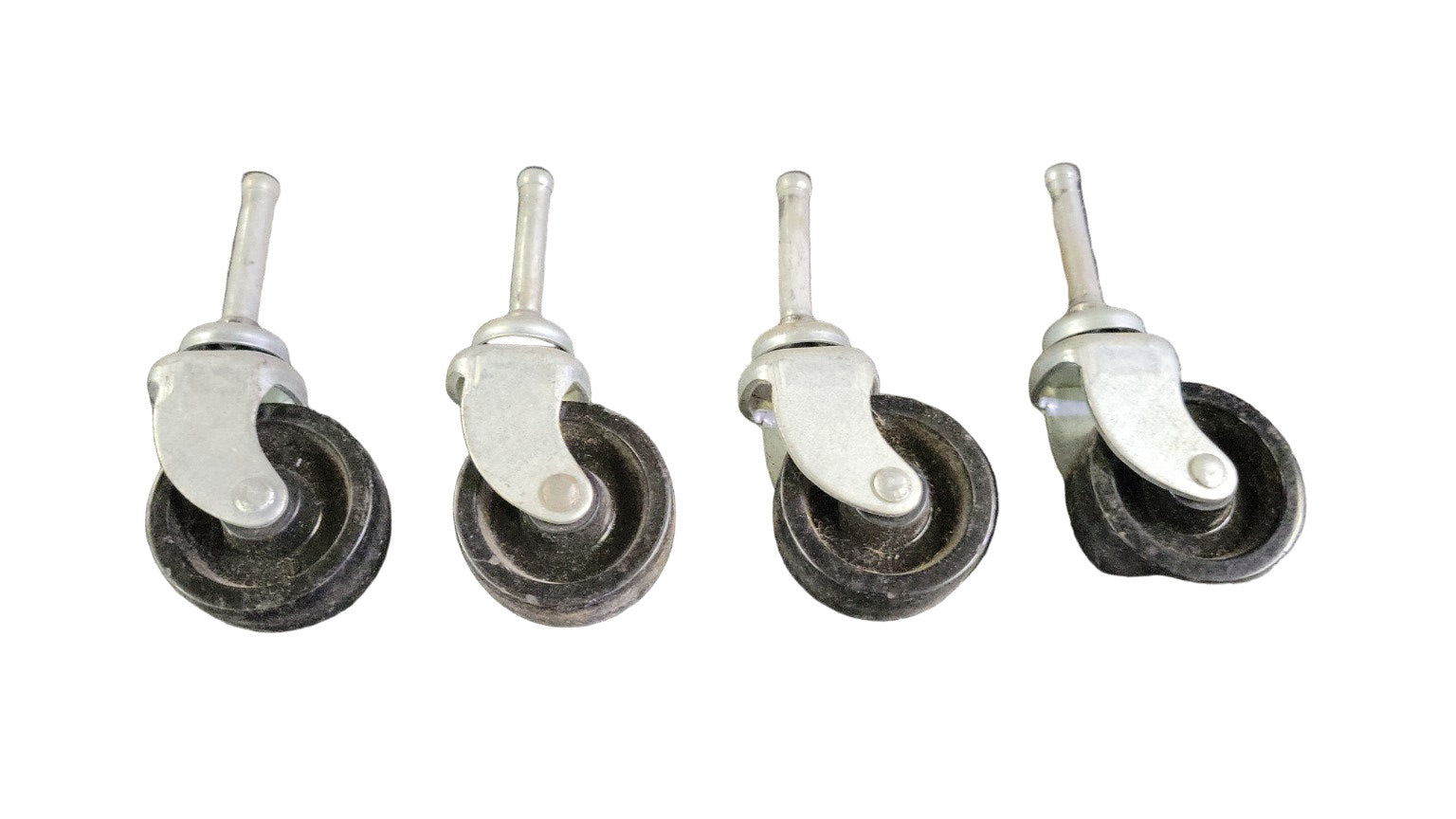 Set of 4 Modern Furniture Casters – 1 ½" Wheels