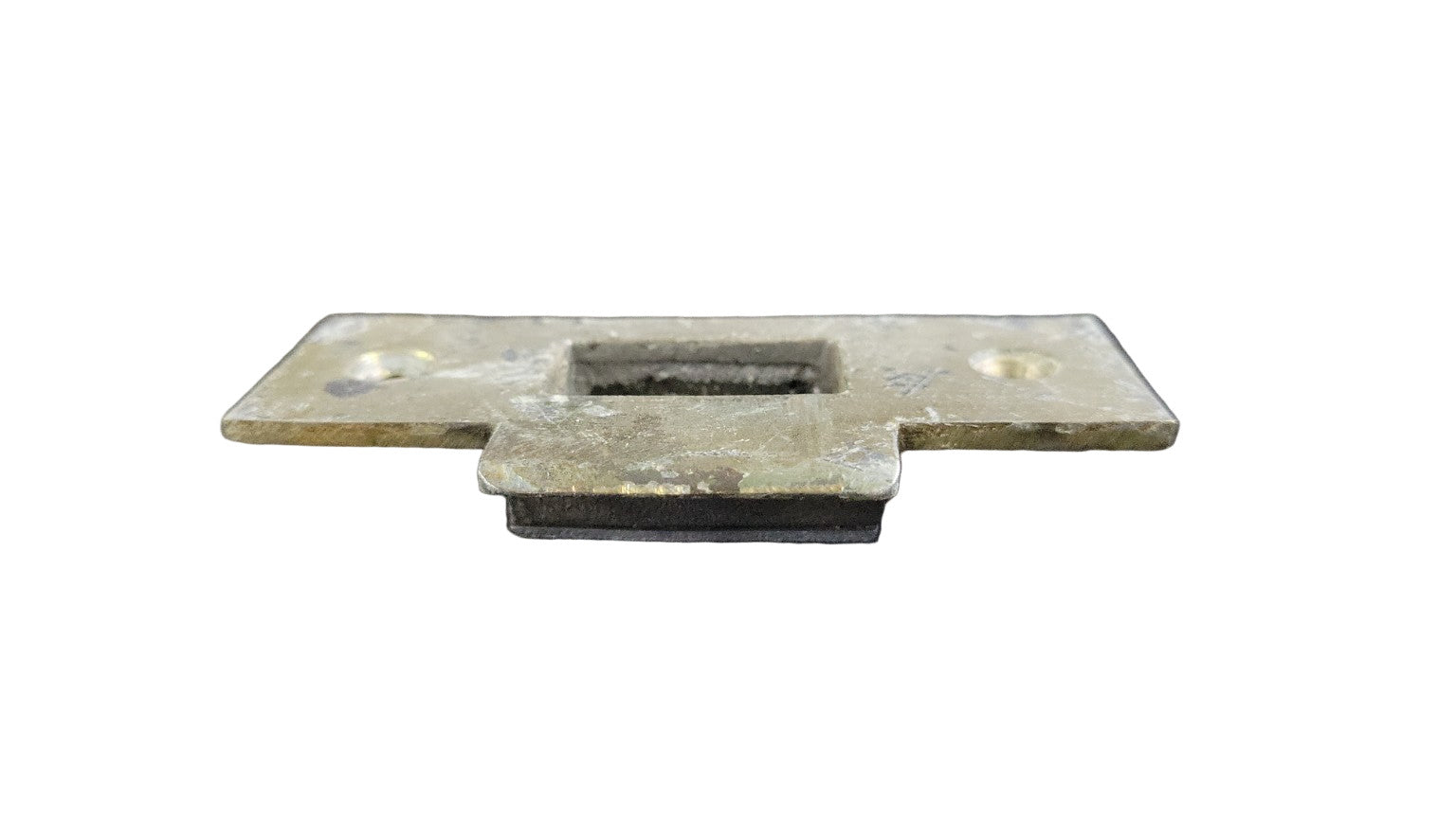 Vintage Steel Strike Plate – 3 ¾" L x 1 ¼" W