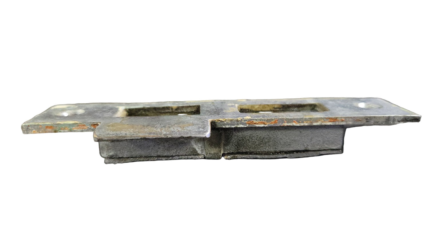 Antique Steel Strike Plate – Marked 1238 – 5 ⅝" L x 1 ¼" W