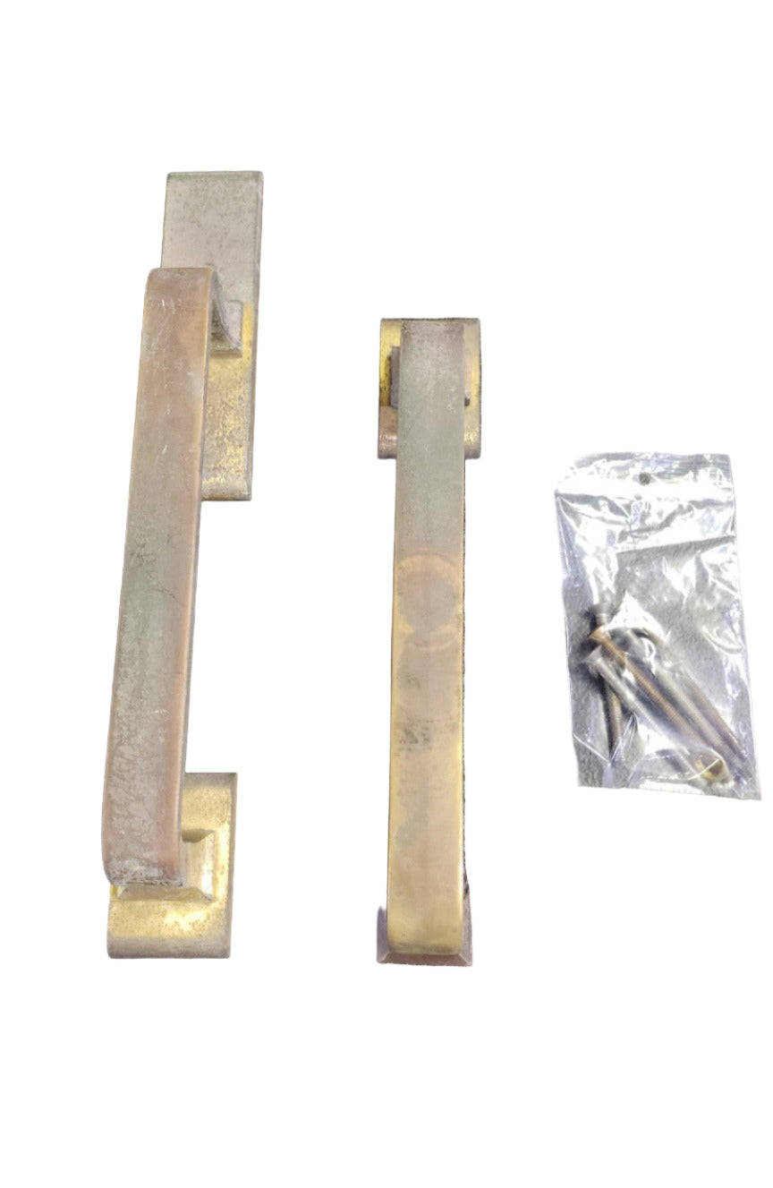 Von Duprin Solid Brass Commercial Door Pulls – 5660-1, 5668-1, 5668-5 (Set of 2)