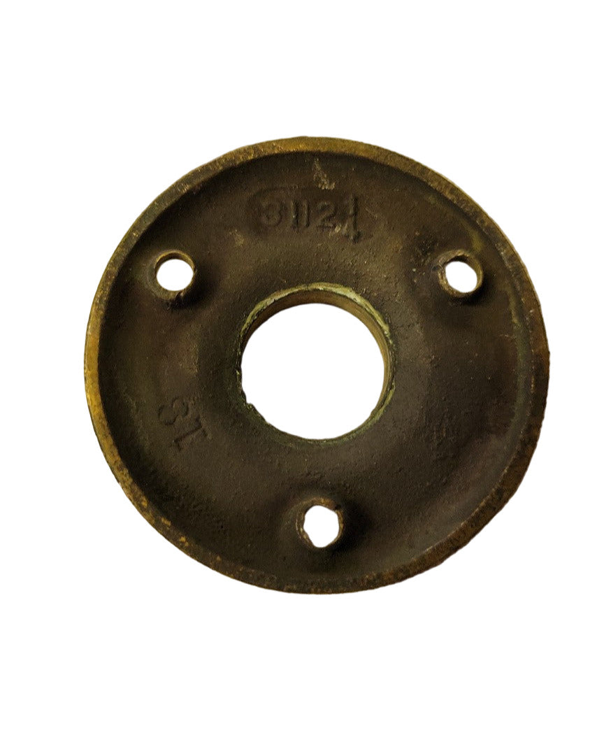 Solid Brass Rosette / Mounting Collar – Marked “3112 ¼”