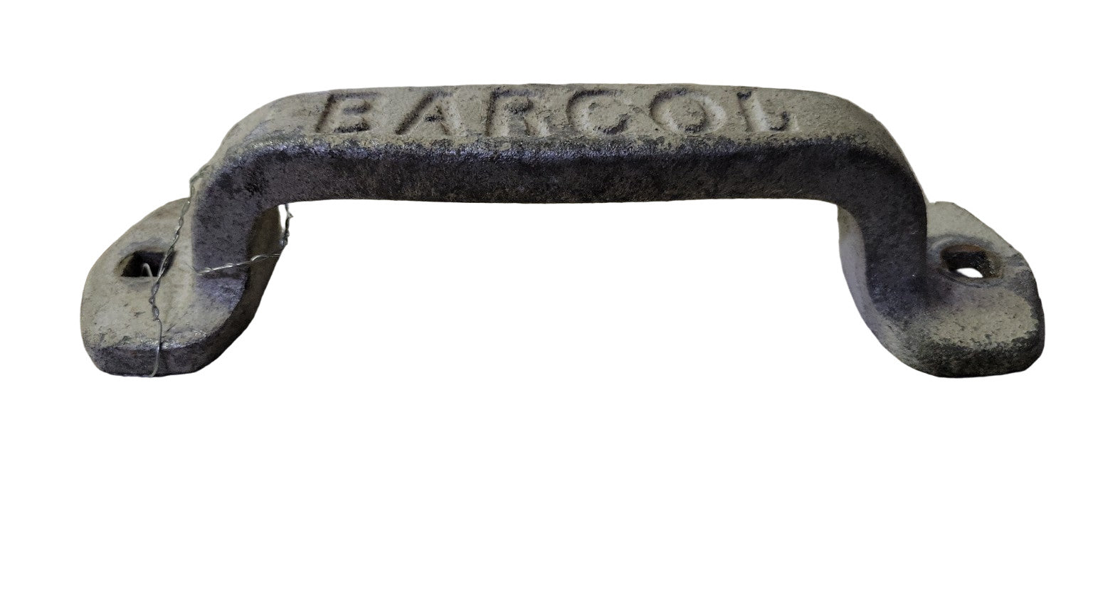 Cast Aluminum Handle – Marked "BARCOL" – 8″